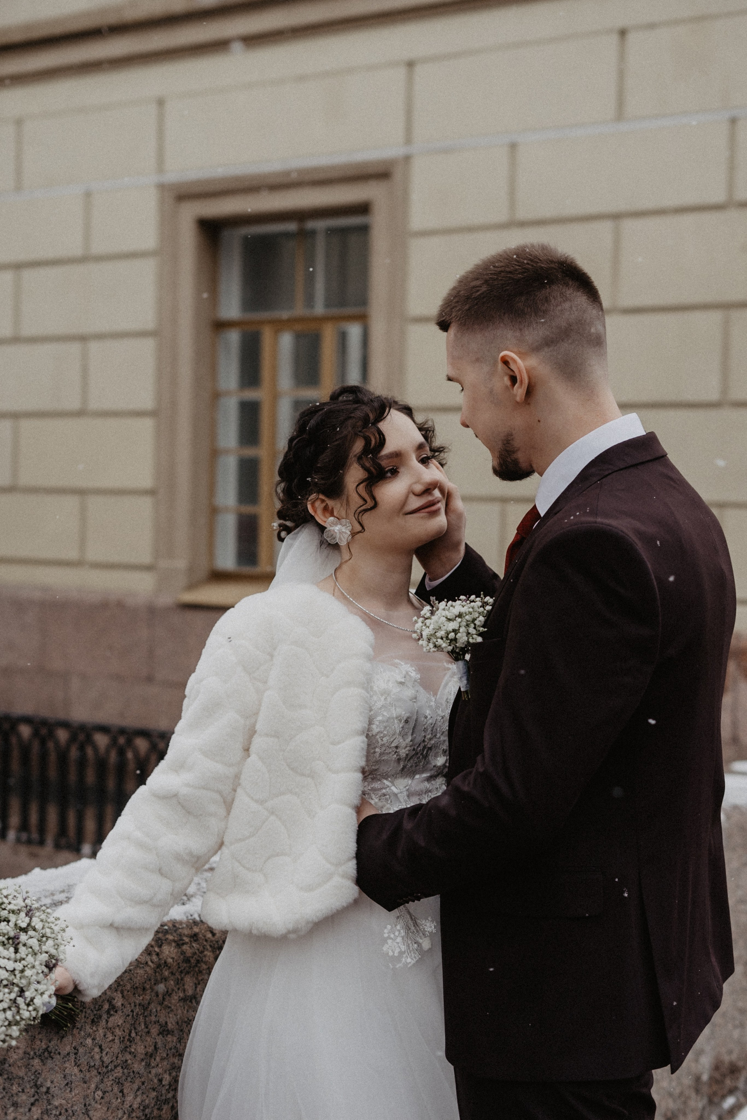 Ангелина & Антон | Пока идет снег. Контент фотограф в Санкт-Петербурге | Дина Альбур