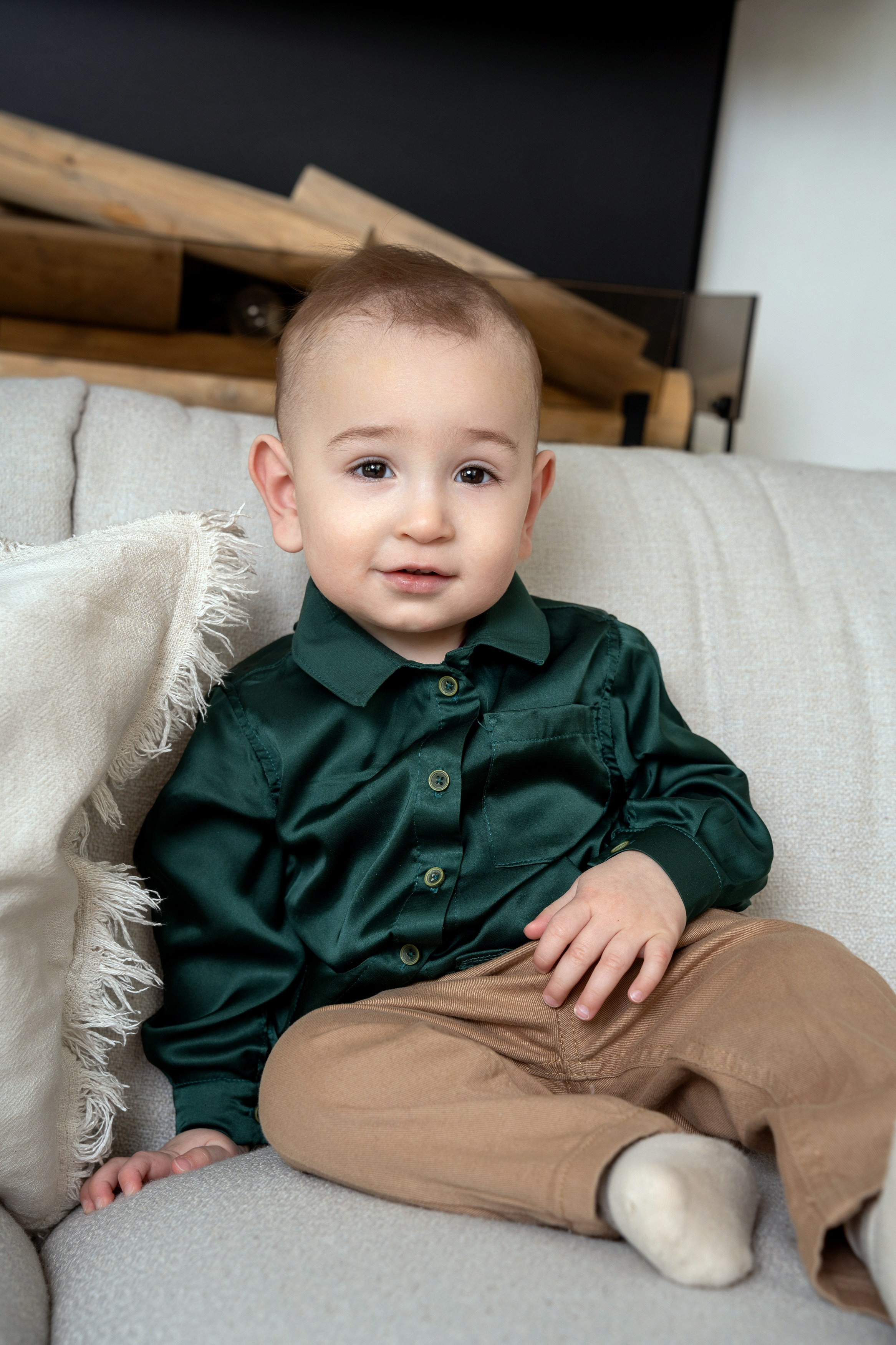 Семейная фотосессия в студии. Портретный фотограф Олеся Владимирова в Москве