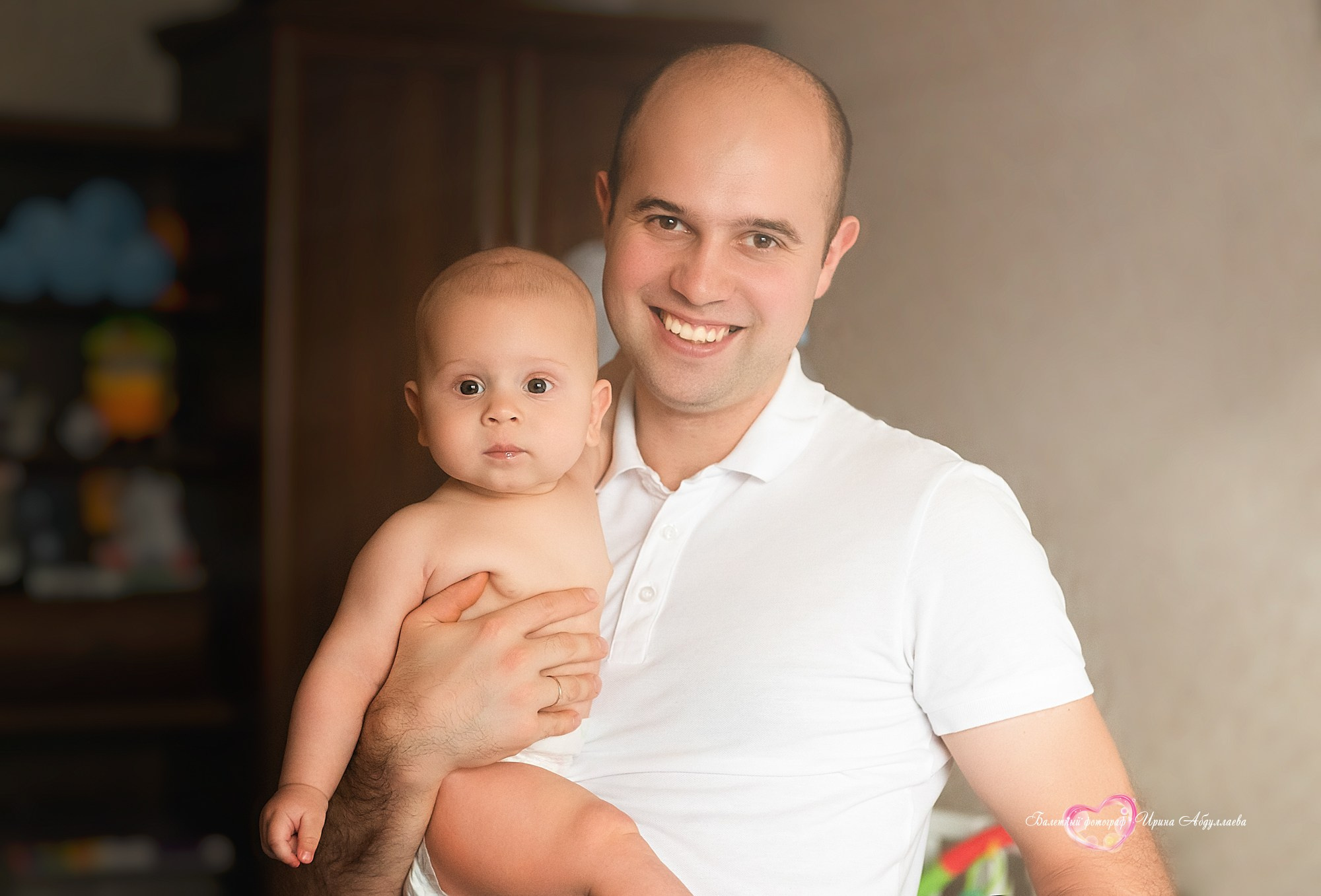 Семейная фотосессия Мирон 5 мес