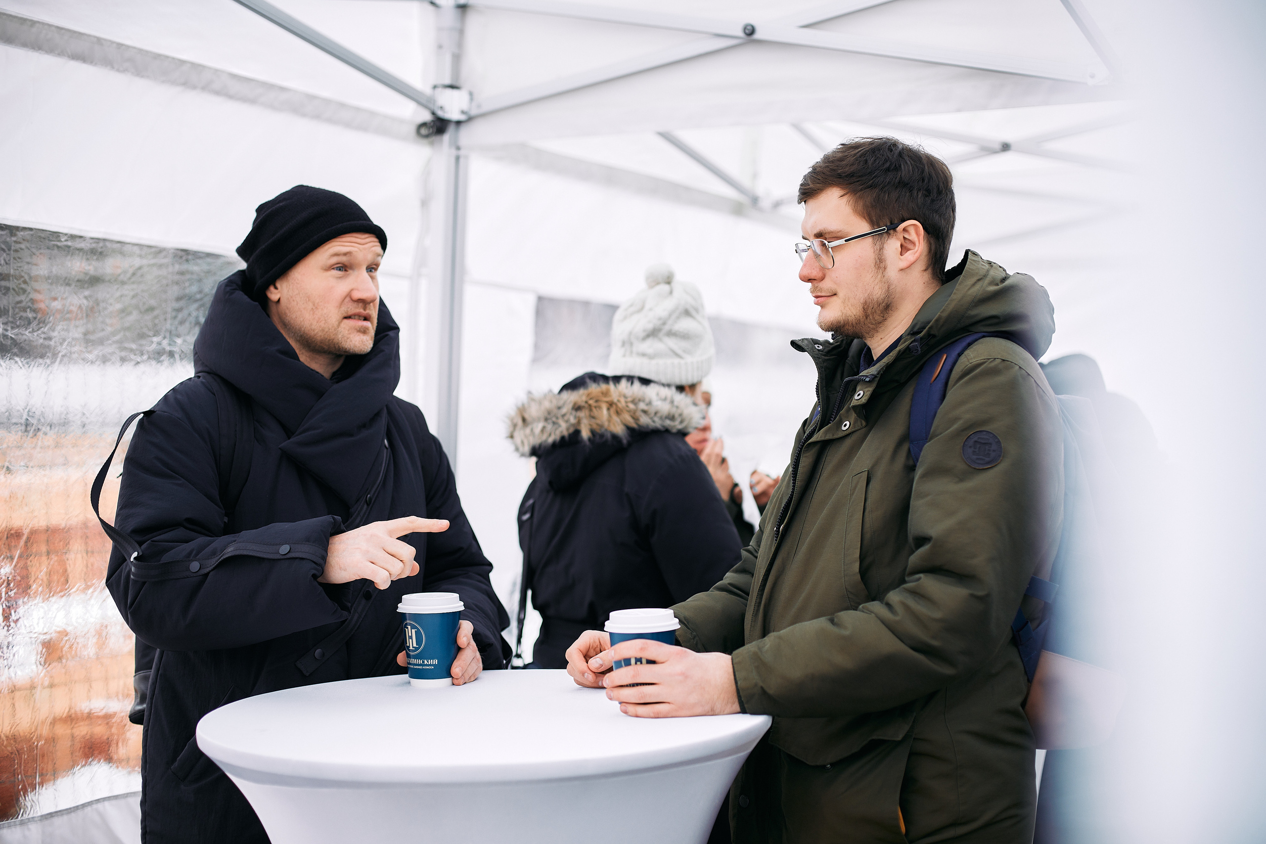 Символическая заливка бетона, ЖК Нагатинский. Фотограф рынка недвижимости Павел Хоменко