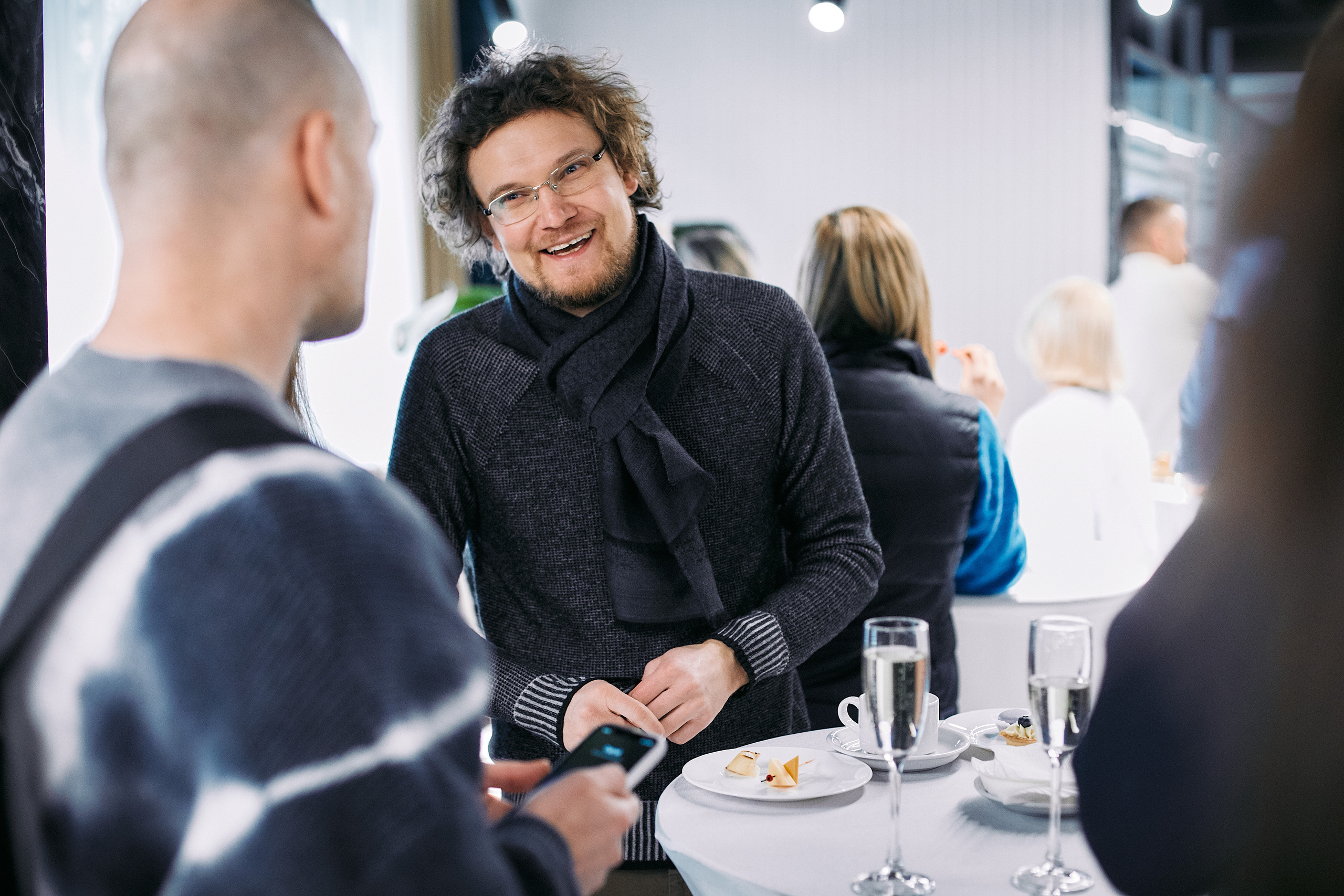 Символическая заливка бетона, ЖК Нагатинский. Фотограф рынка недвижимости Павел Хоменко