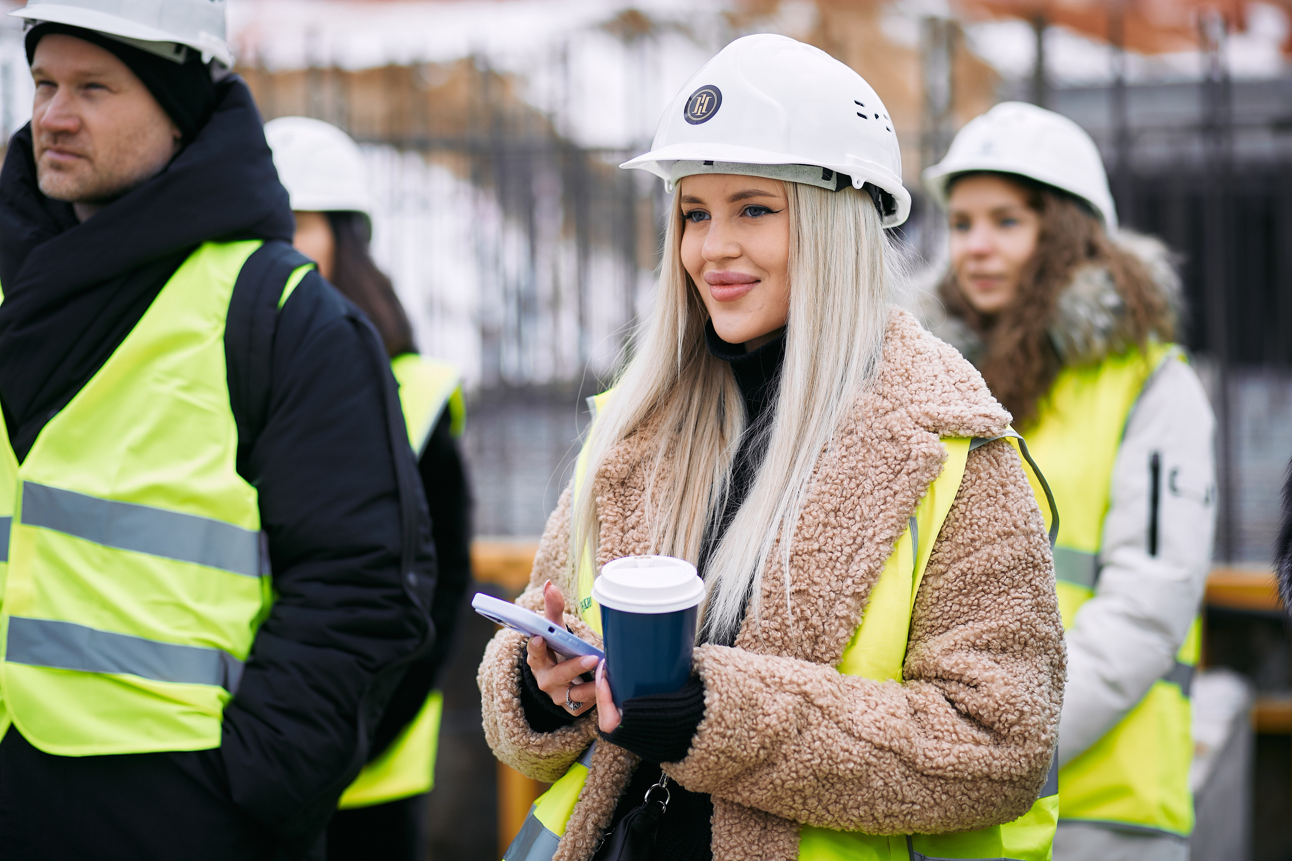 Символическая заливка бетона, ЖК Нагатинский. Фотограф рынка недвижимости Павел Хоменко