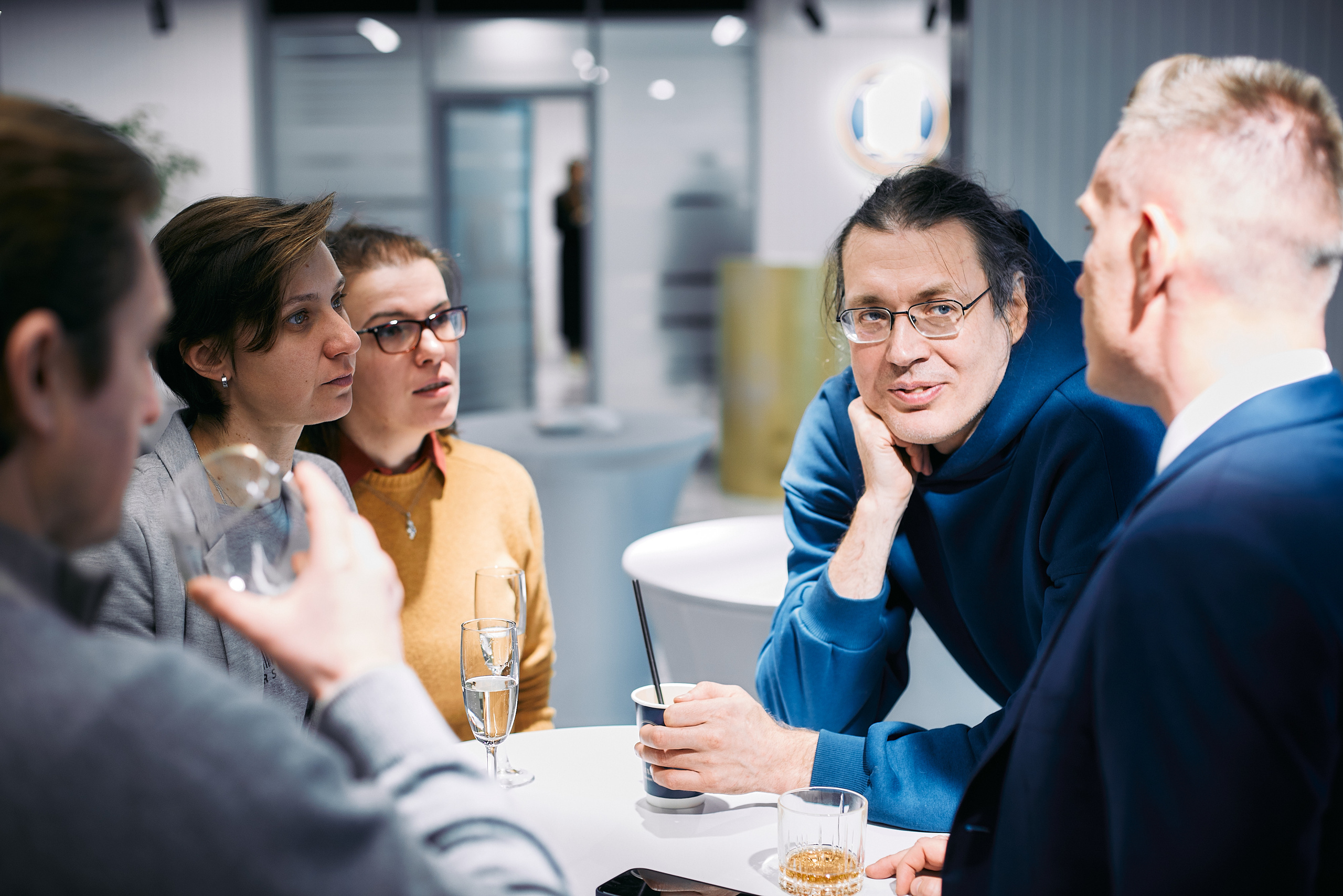 Символическая заливка бетона, ЖК Нагатинский. Фотограф рынка недвижимости Павел Хоменко