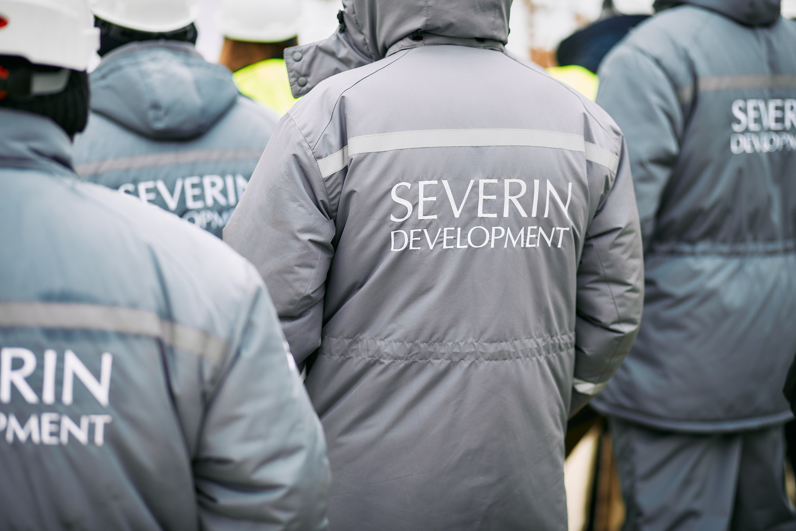 Символическая заливка бетона, ЖК Нагатинский. Фотограф рынка недвижимости Павел Хоменко