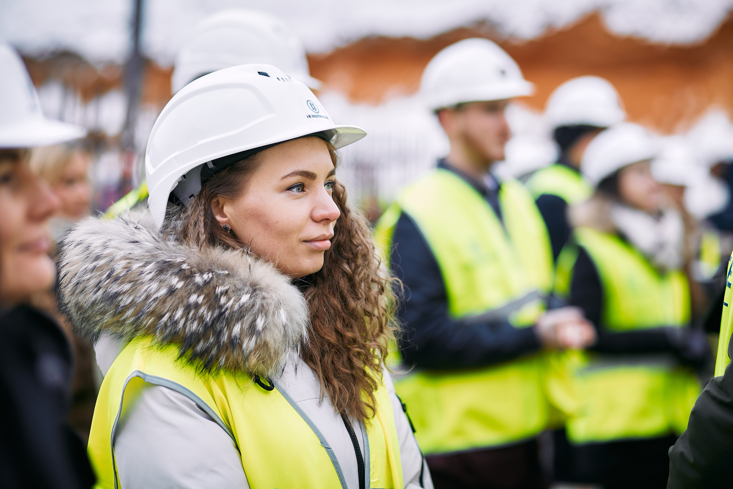 Символическая заливка бетона, ЖК Нагатинский. Фотограф рынка недвижимости Павел Хоменко