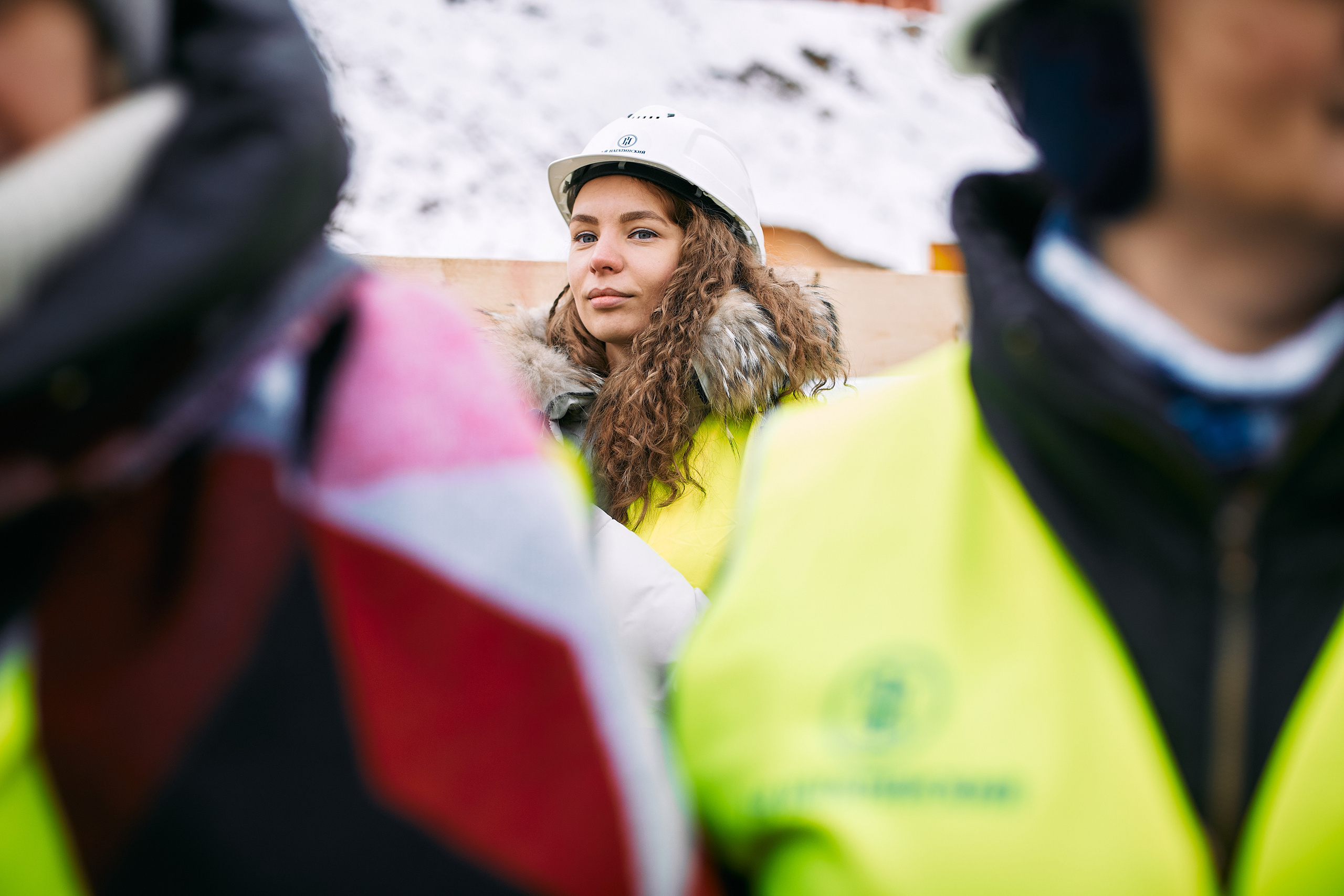 Символическая заливка бетона, ЖК Нагатинский. Фотограф рынка недвижимости Павел Хоменко