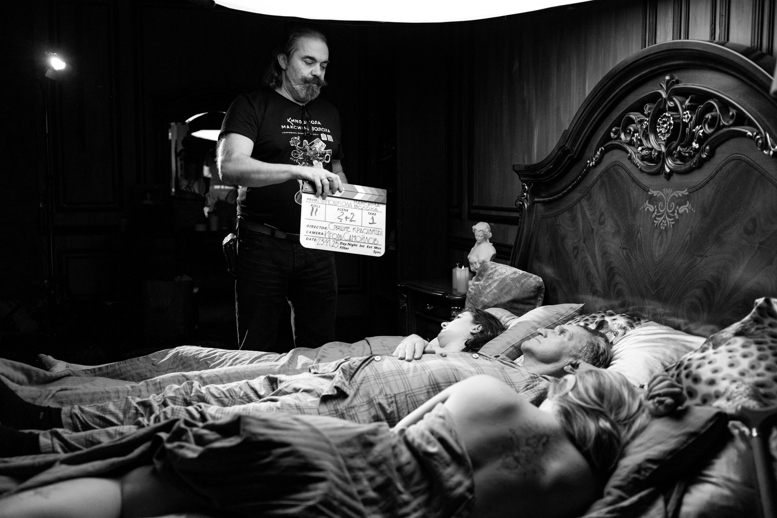 Киносъемки «Спящие красавицы». Фотограф/видеограф в Санкт-Петербурге Динара Гольдина