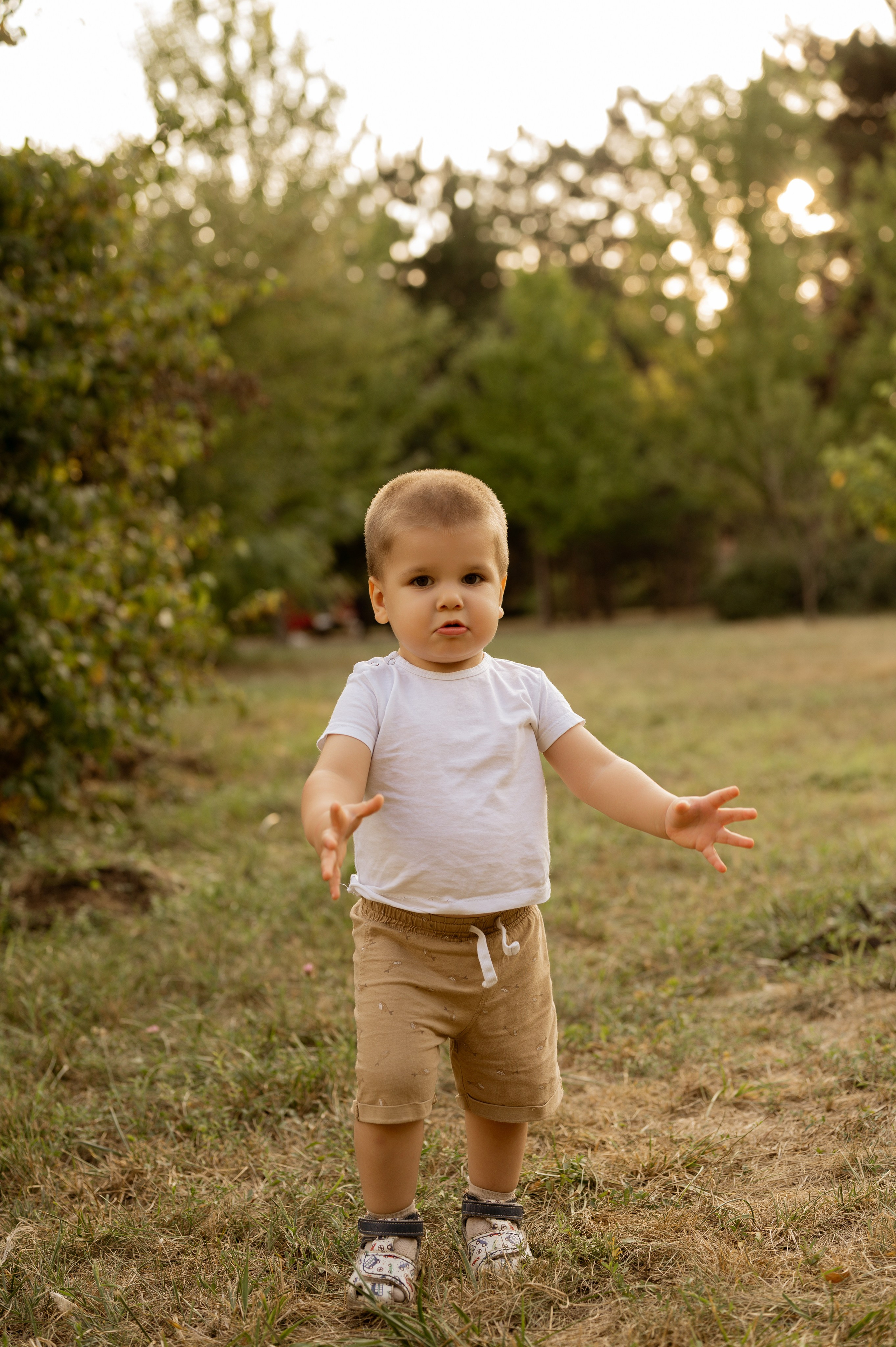 Летняя семейная фотосессия в парке. Свадебный и семейный фотограф в Краснодаре Алина Мельник