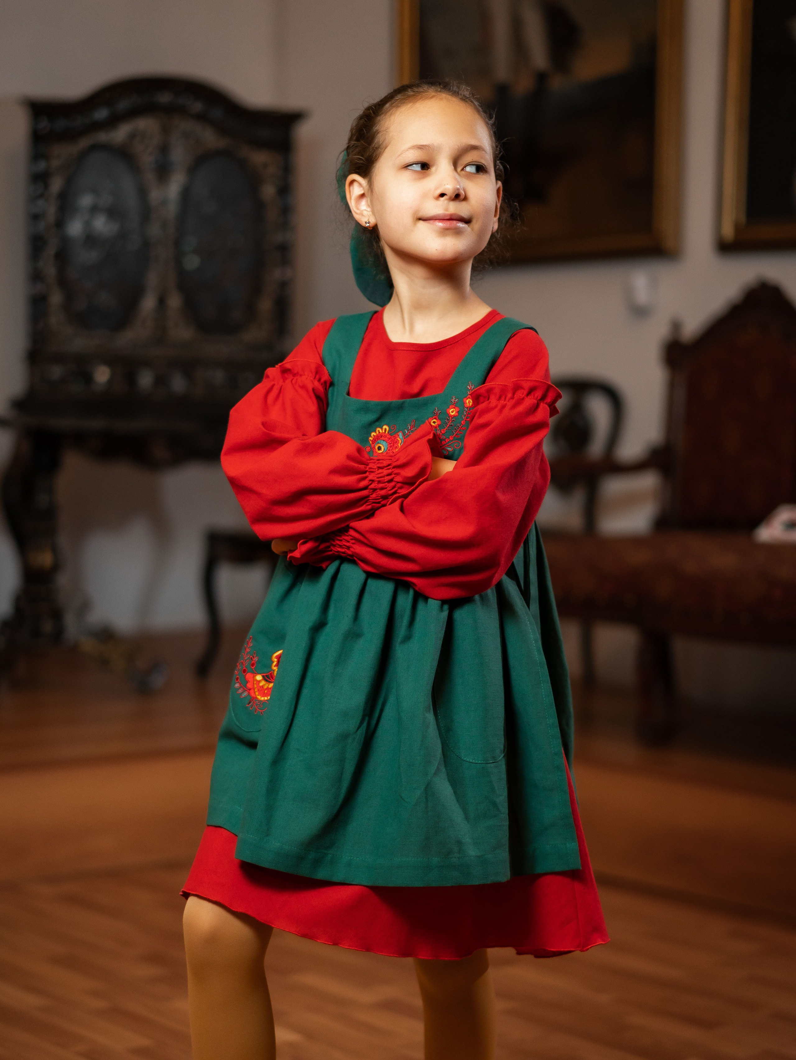 Показ одежды в рамках выставки «105. Лучшее». Фотограф Москва