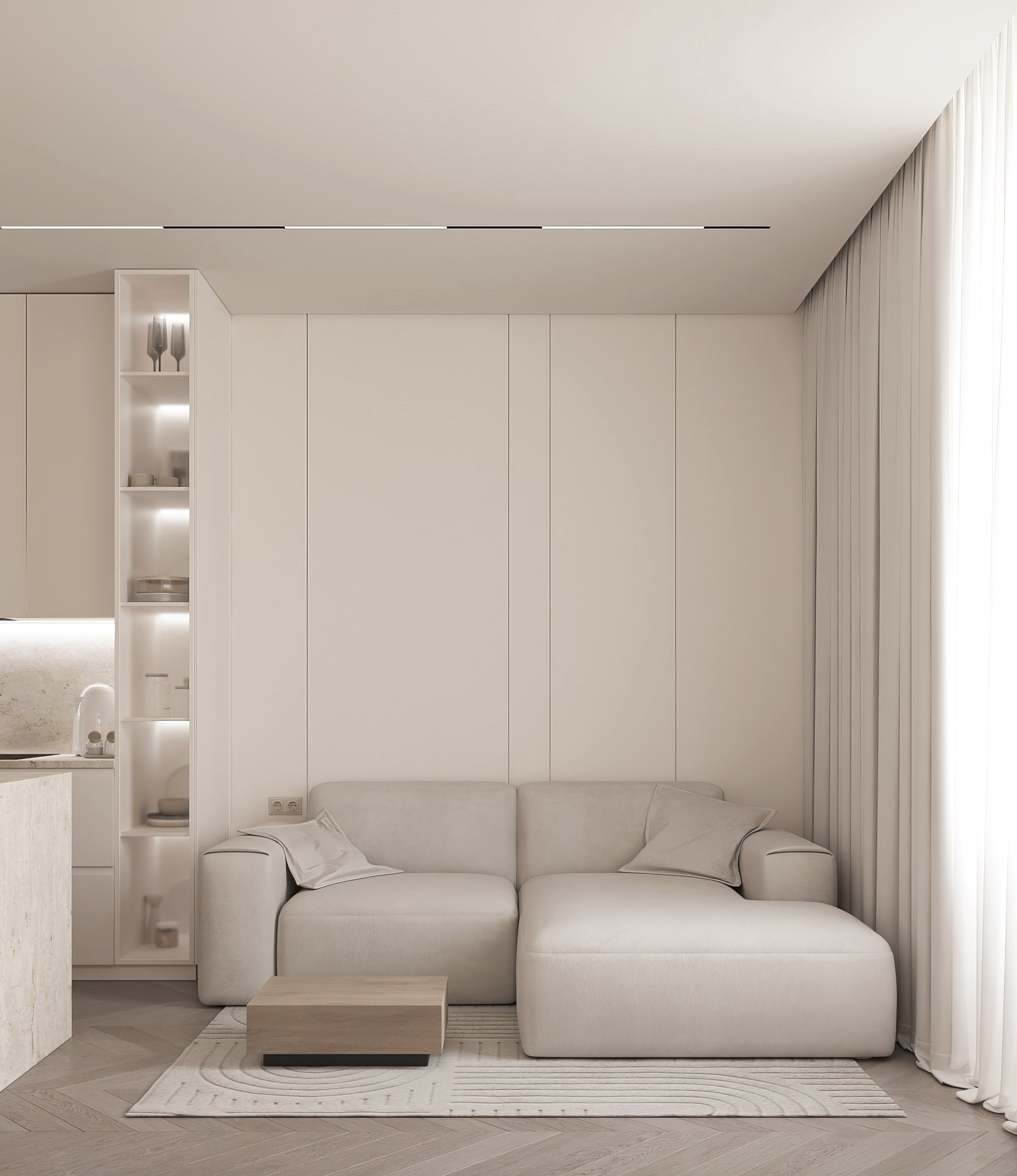 ЖК Eniteo. Дизайнер интерьера Марина Брынковян