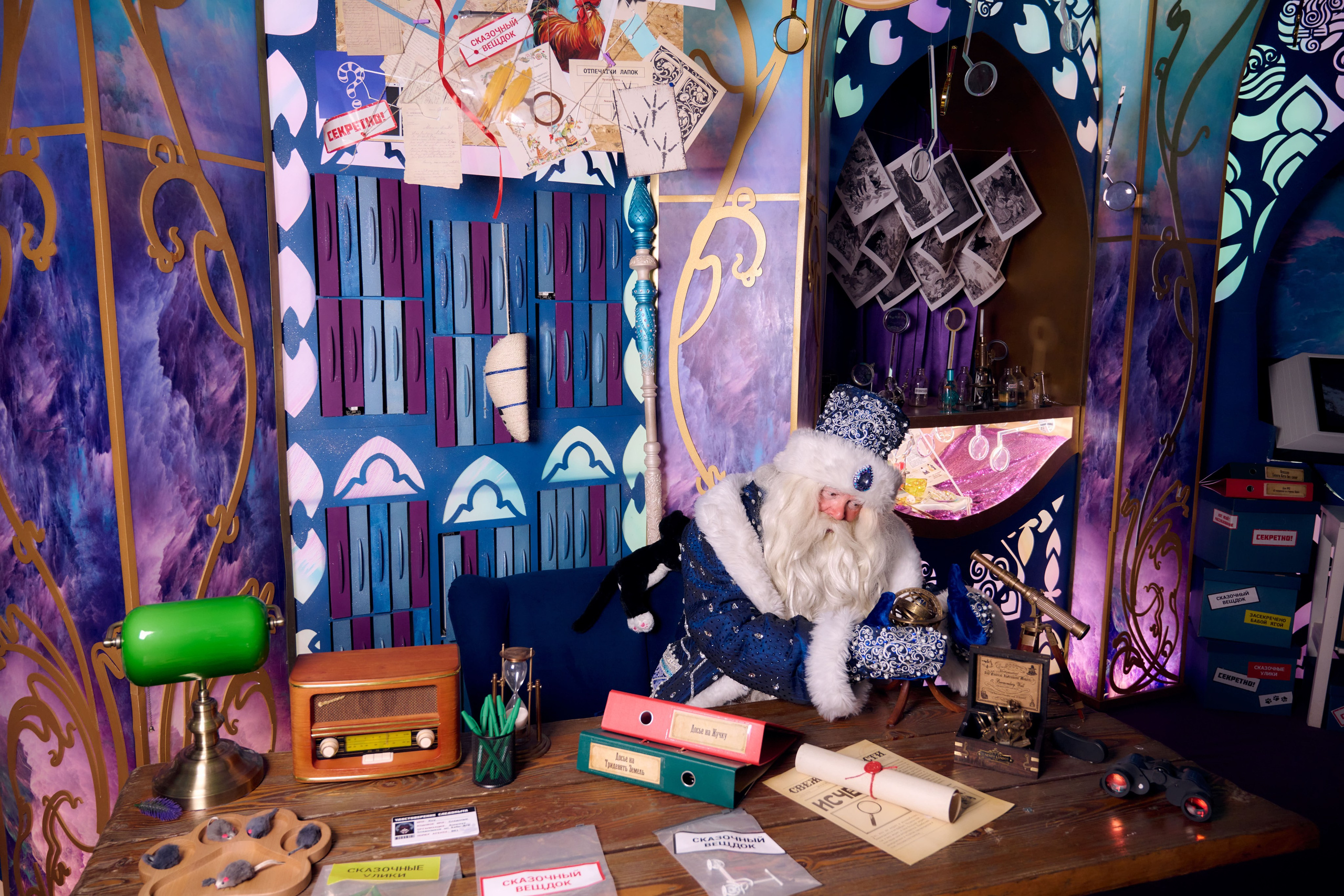 Дед Мороз в тереме почты. Никита Хохловский фото и видео продакшн