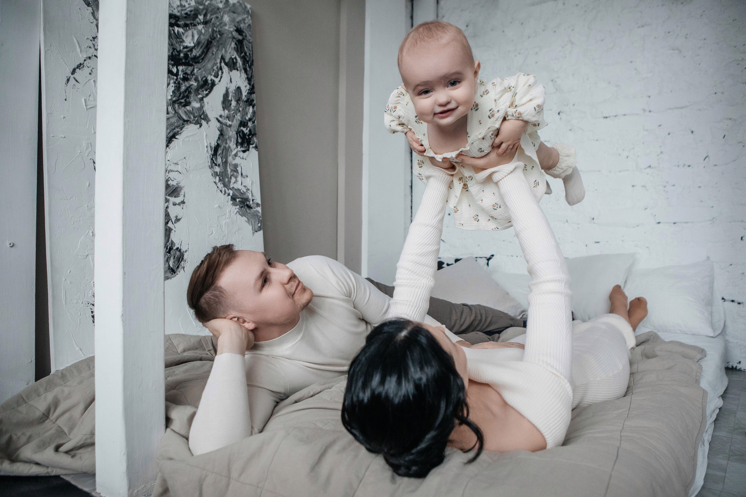 Андрей Лиза и Ева. Свадебный и семейный фотограф Ибрагимова Мария из Екатеринбурга