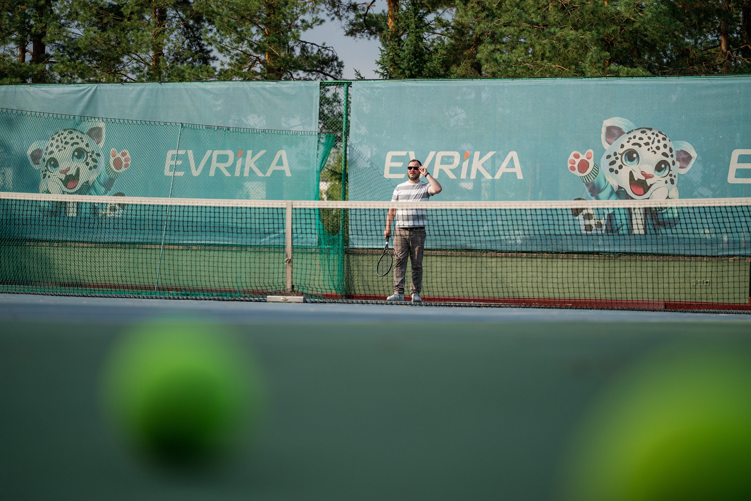 Конференция/Игра в тенис — BakoTech&Cloudfire. Фотограф в Алматы — Алексей Коньков | Репортаж, свадьбы, портреты