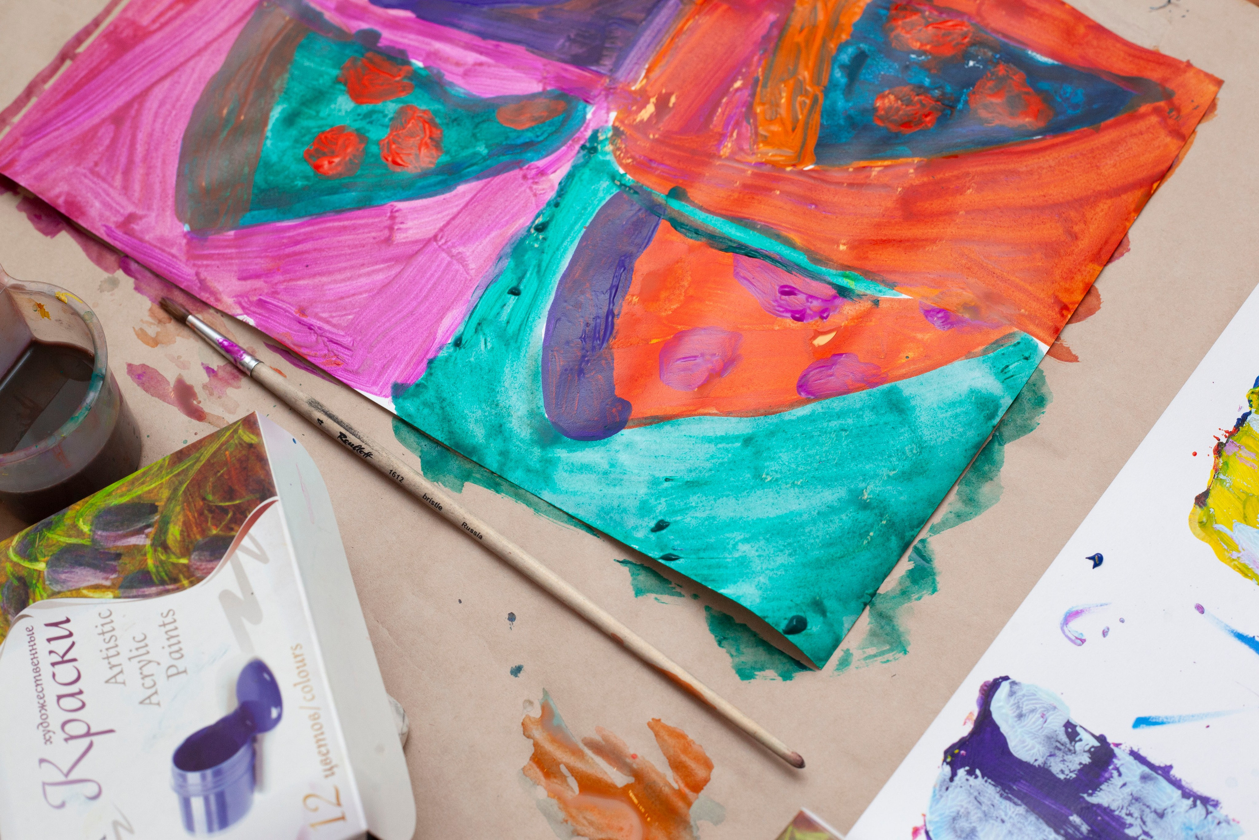 Детский мастер-класс в ММОМА. Stanislav Baryshev — People. Emotions. Atmosphere