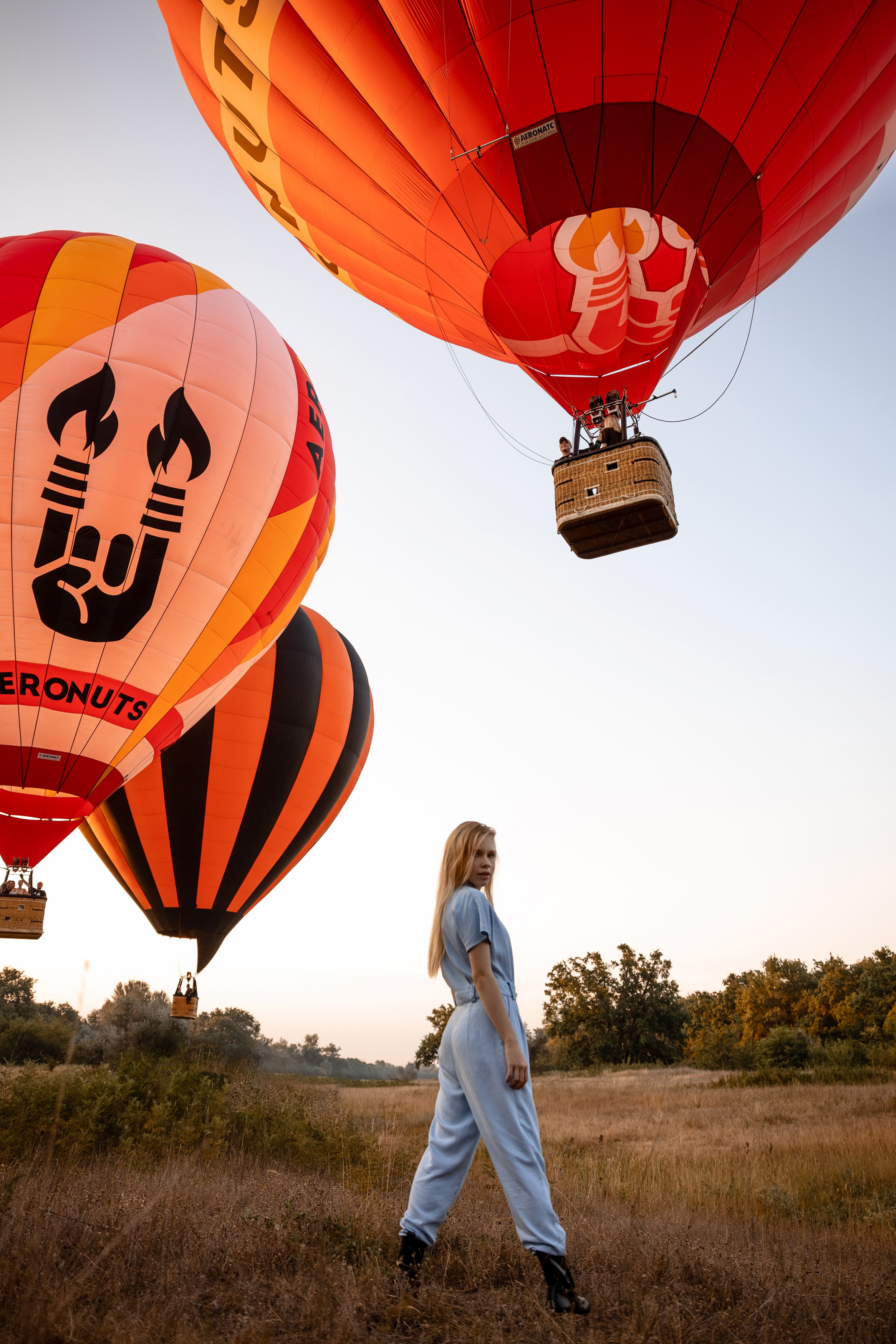 Ксюша, воздушный шар. Татьяна Мирзоян