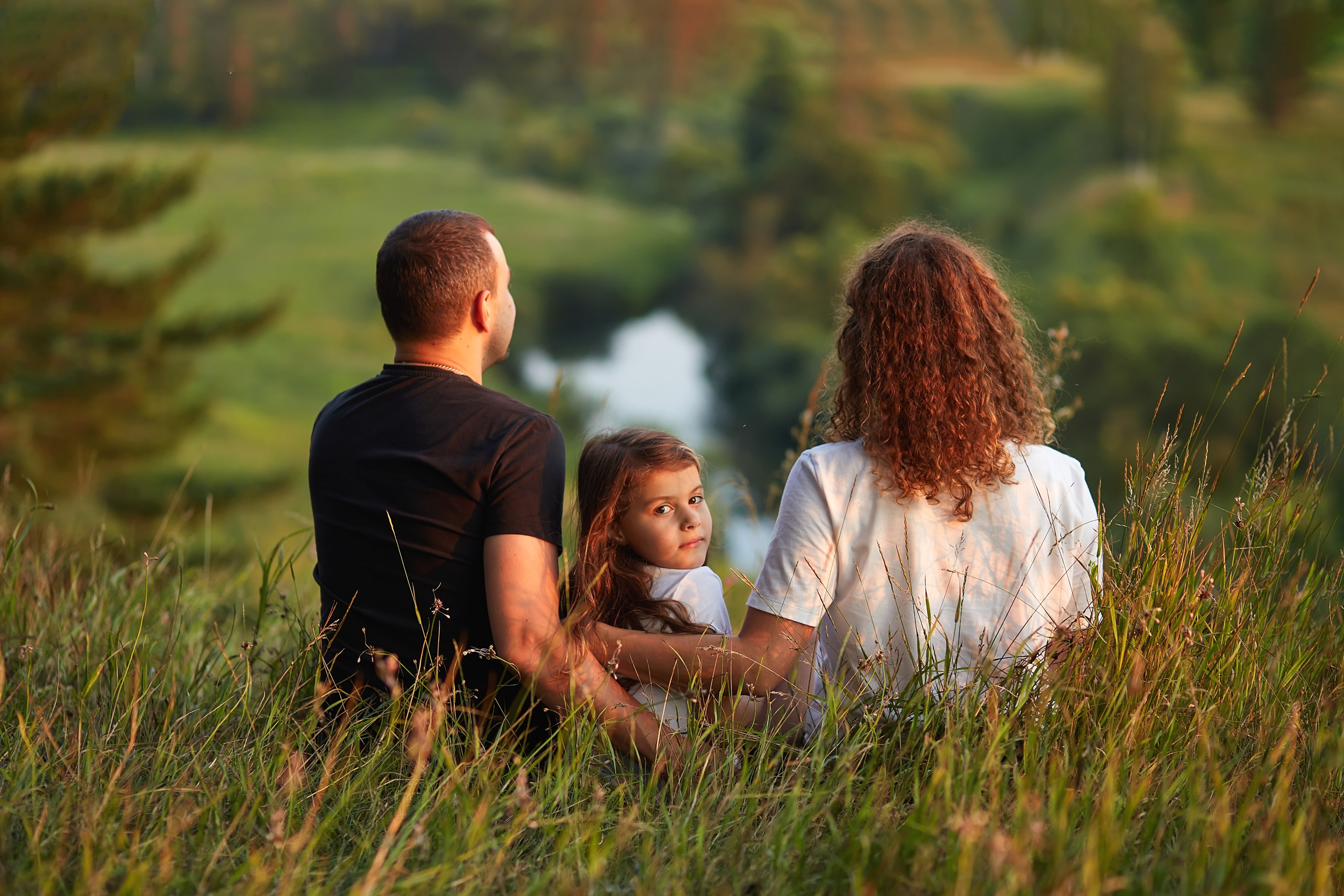 Ольга, Андрей и Настёна. Семейный и детский фотограф в Москве Шарапова Ирина