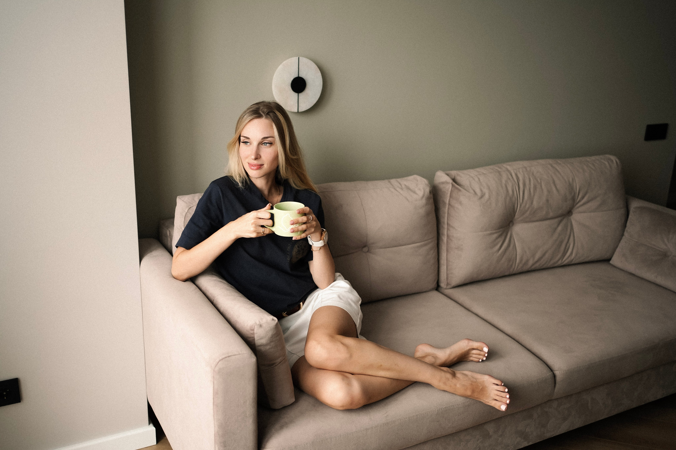 Настя дома. Фотограф с психологическим образованием