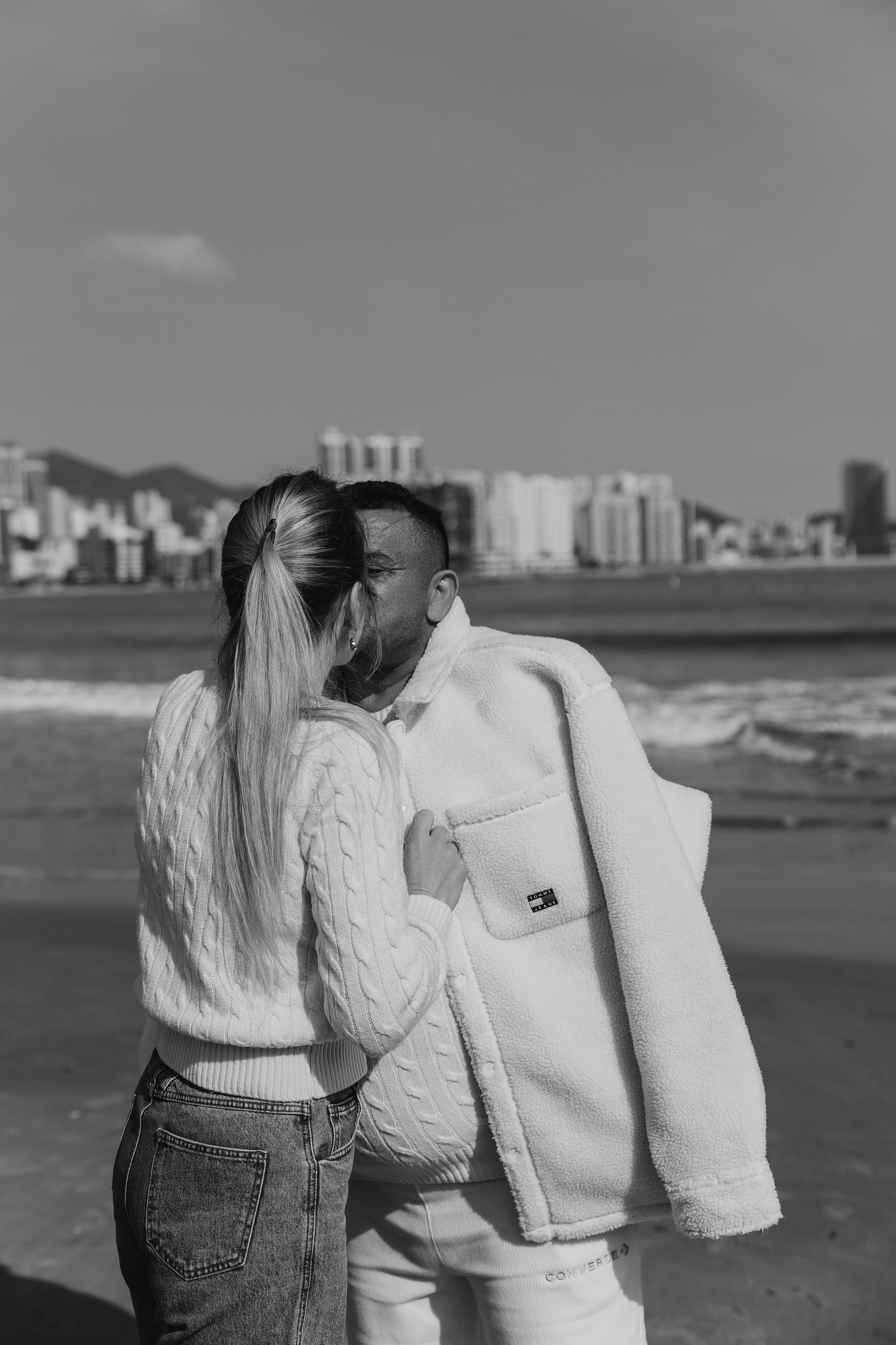 Семейная прогулка на пляже Гваннали в Пусане. Your photographer in Busan (South Korea) Aleksandra Anufriy