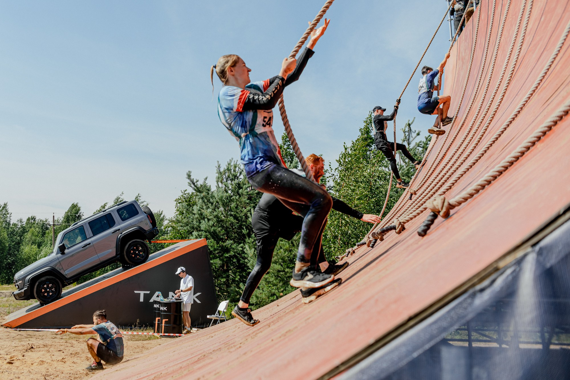 Тест-драйв TANK на Гонке Героев. Night2Day Санкт-Петербург
