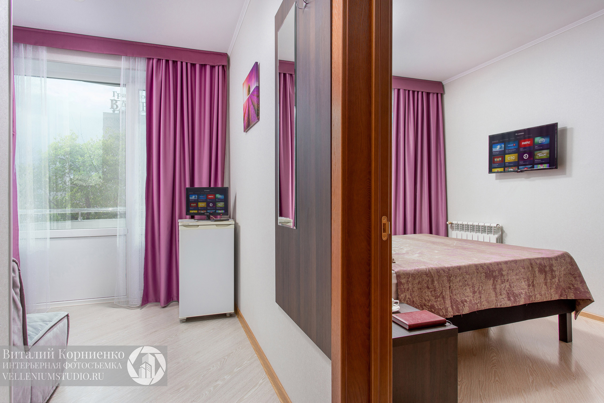 Фотосъемка отеля Бэлль. Интерьерный фотограф Краснодар: профессионально по доступным ценам