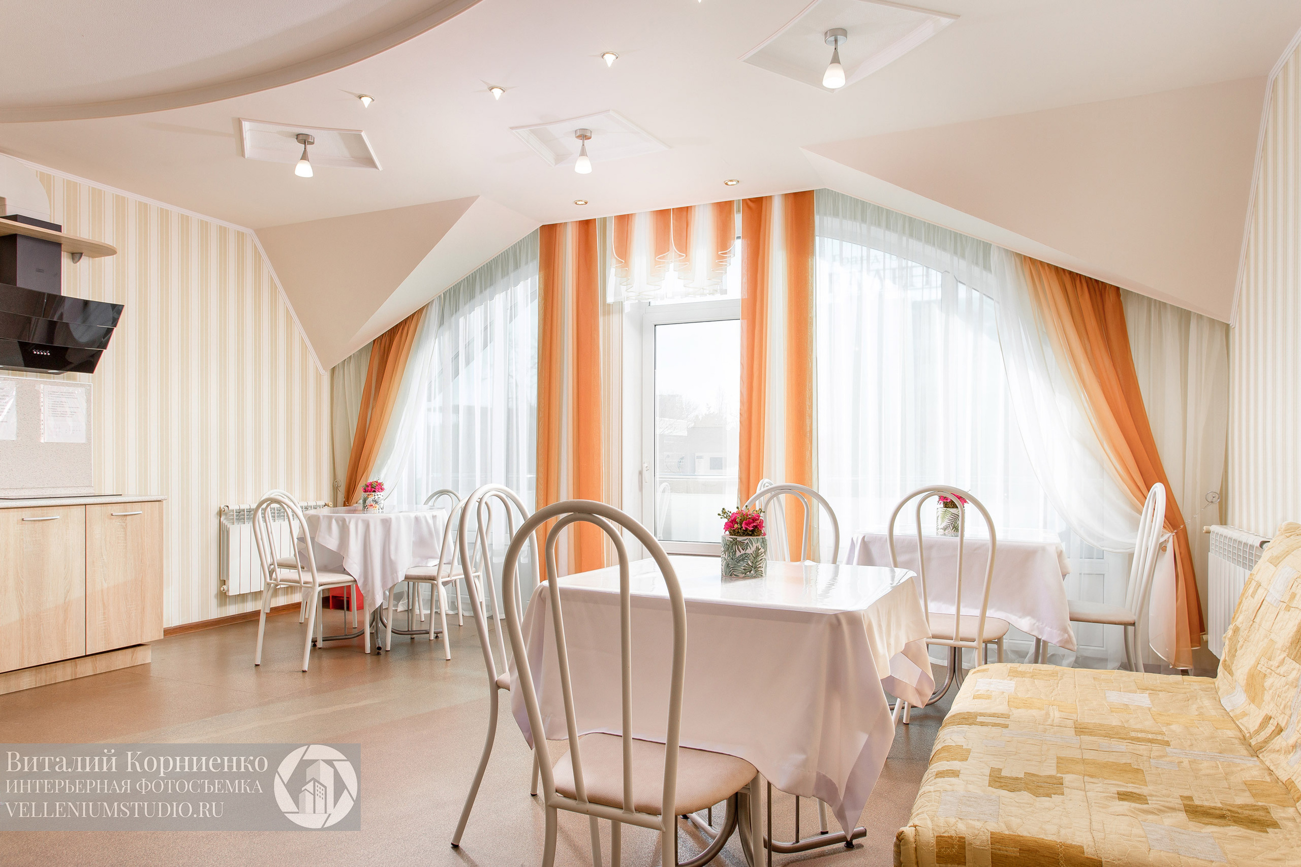 Фотосъемка отеля Бэлль. Интерьерный фотограф Краснодар: профессионально по доступным ценам