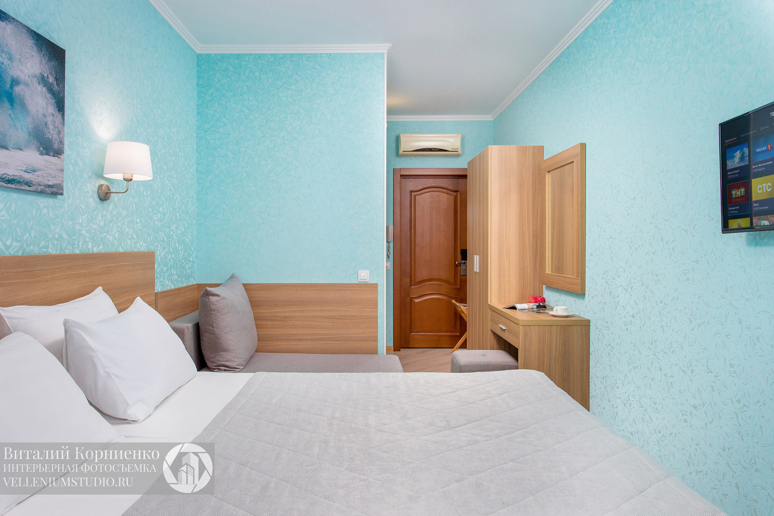 Фотосъемка отеля Бэлль. Интерьерный фотограф Краснодар: профессионально по доступным ценам