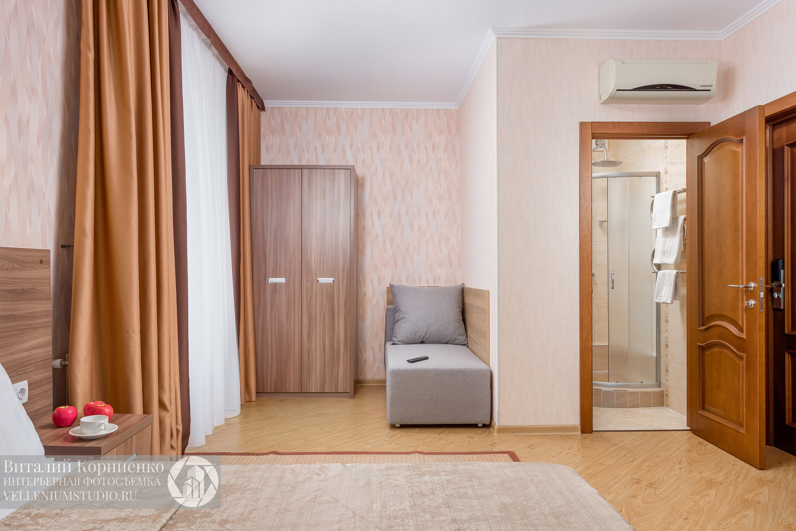 Фотосъемка отеля Бэлль. Интерьерный фотограф Краснодар: профессионально по доступным ценам