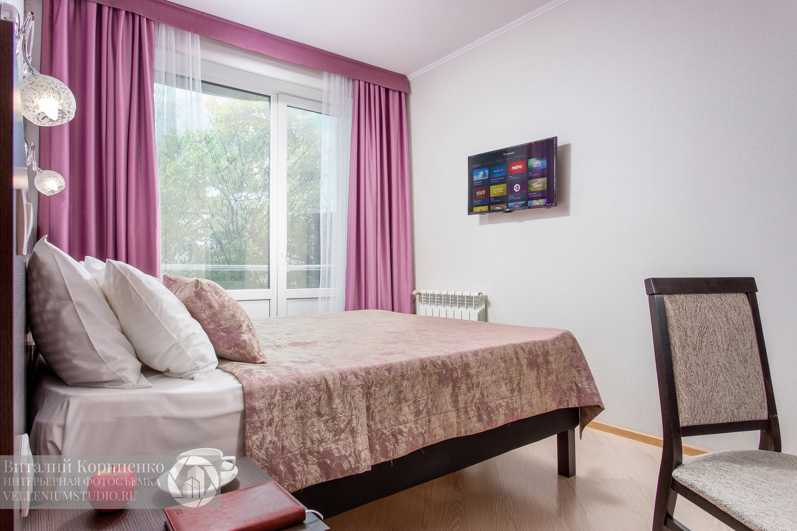 Фотосъемка отеля Бэлль. Интерьерный фотограф Краснодар: профессионально по доступным ценам