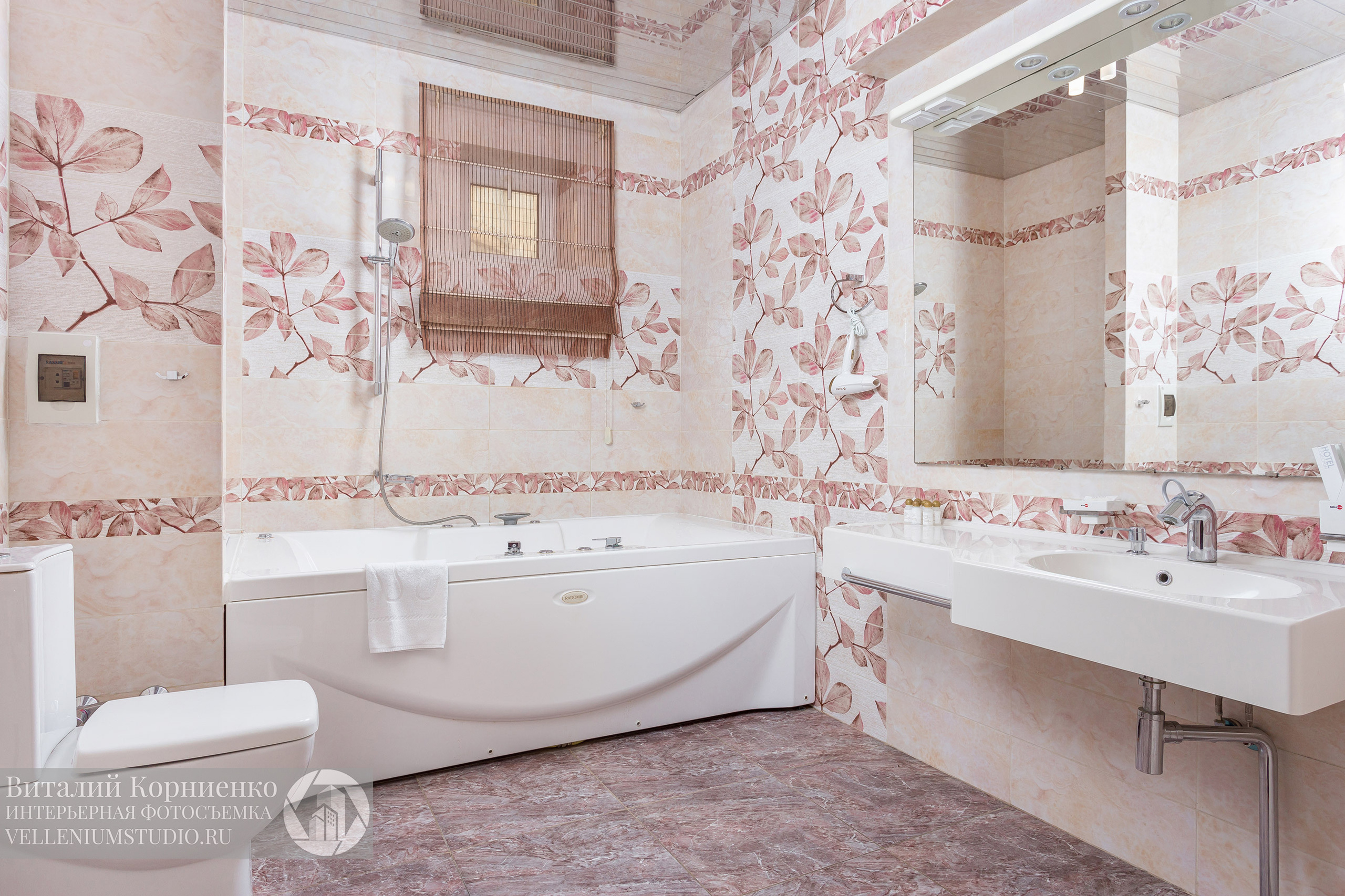 Фотосъемка отеля Бэлль. Интерьерный фотограф Краснодар: профессионально по доступным ценам