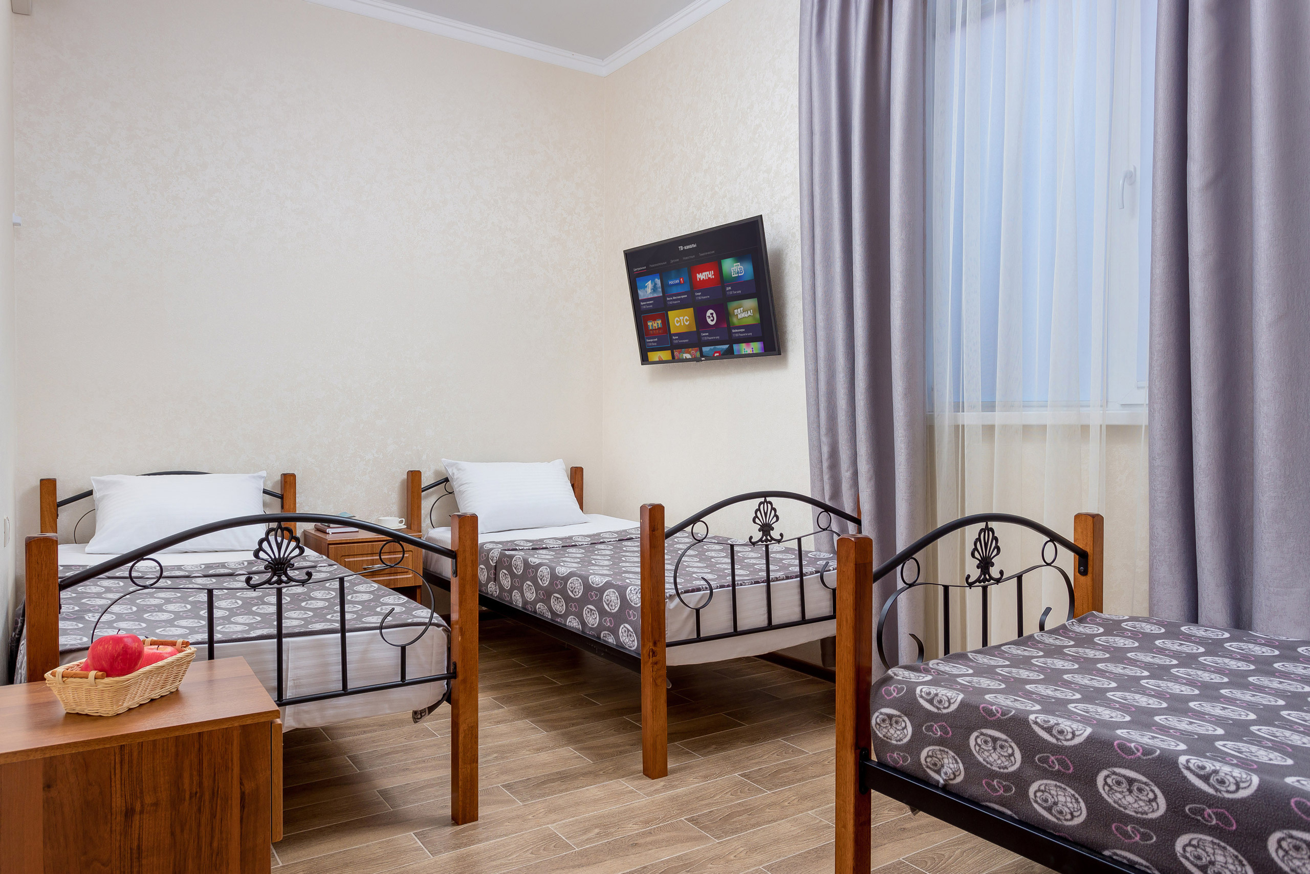 Фотосъемка отеля Спарта на побережье моря. Интерьерный фотограф Краснодар: профессионально по доступным ценам