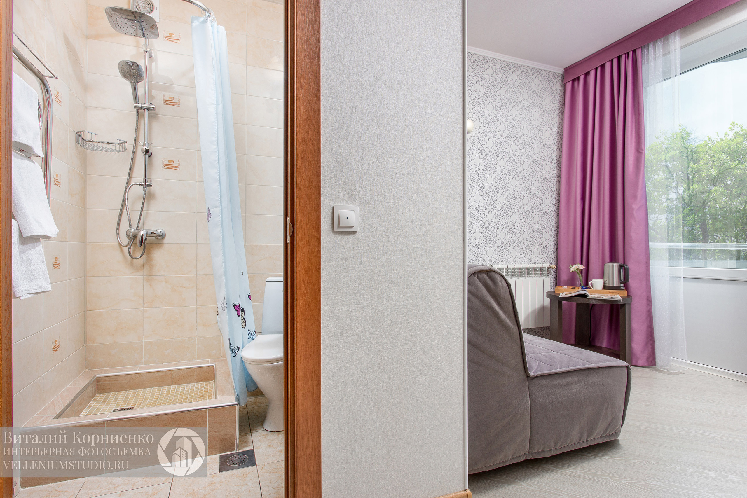 Фотосъемка отеля Бэлль. Интерьерный фотограф Краснодар: профессионально по доступным ценам