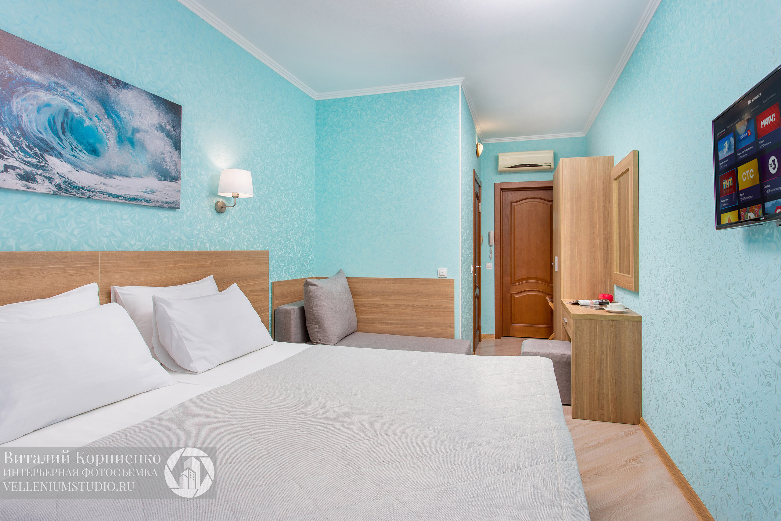 Фотосъемка отеля Бэлль. Интерьерный фотограф Краснодар: профессионально по доступным ценам