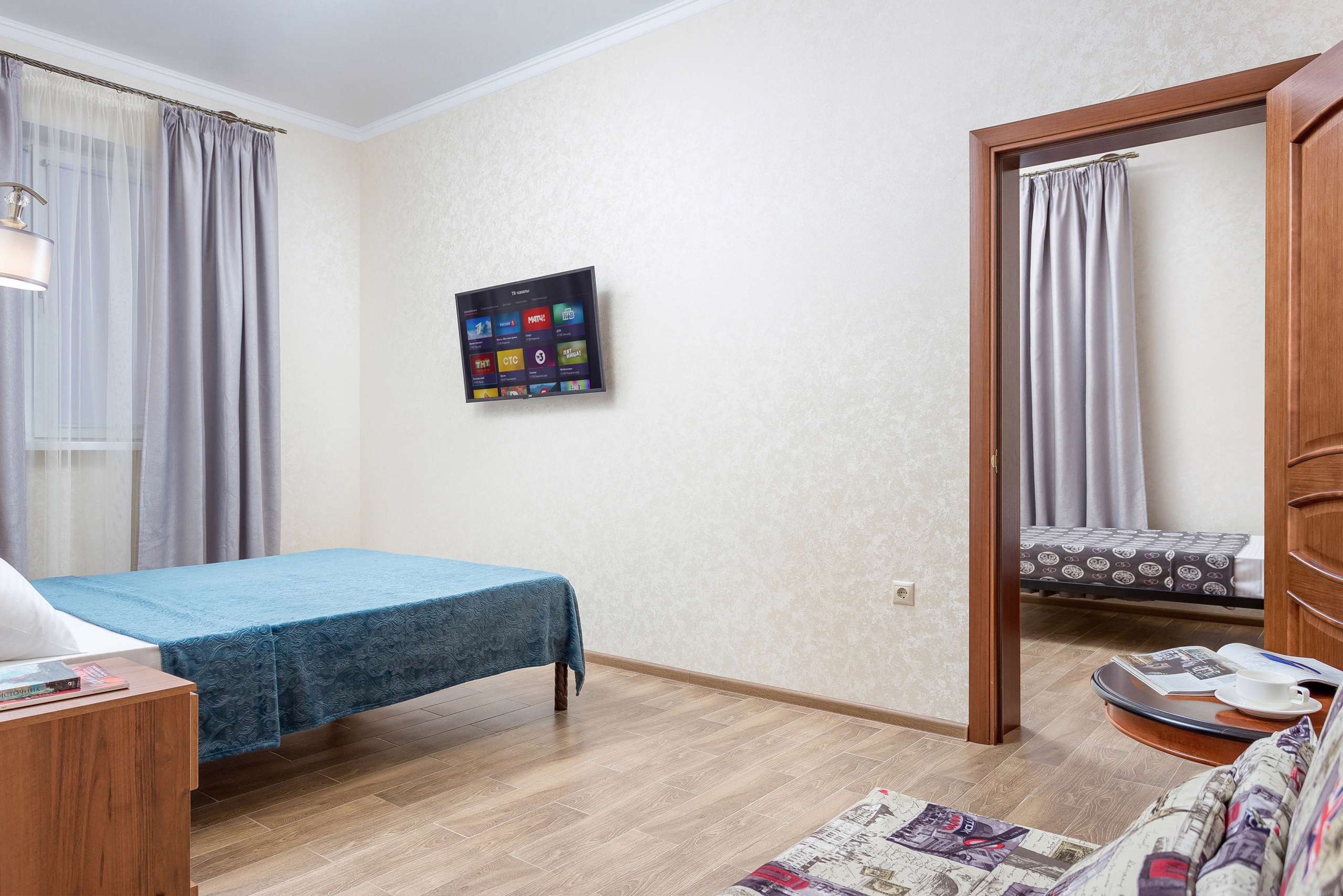 Фотосъемка отеля Спарта на побережье моря. Интерьерный фотограф Краснодар: профессионально по доступным ценам