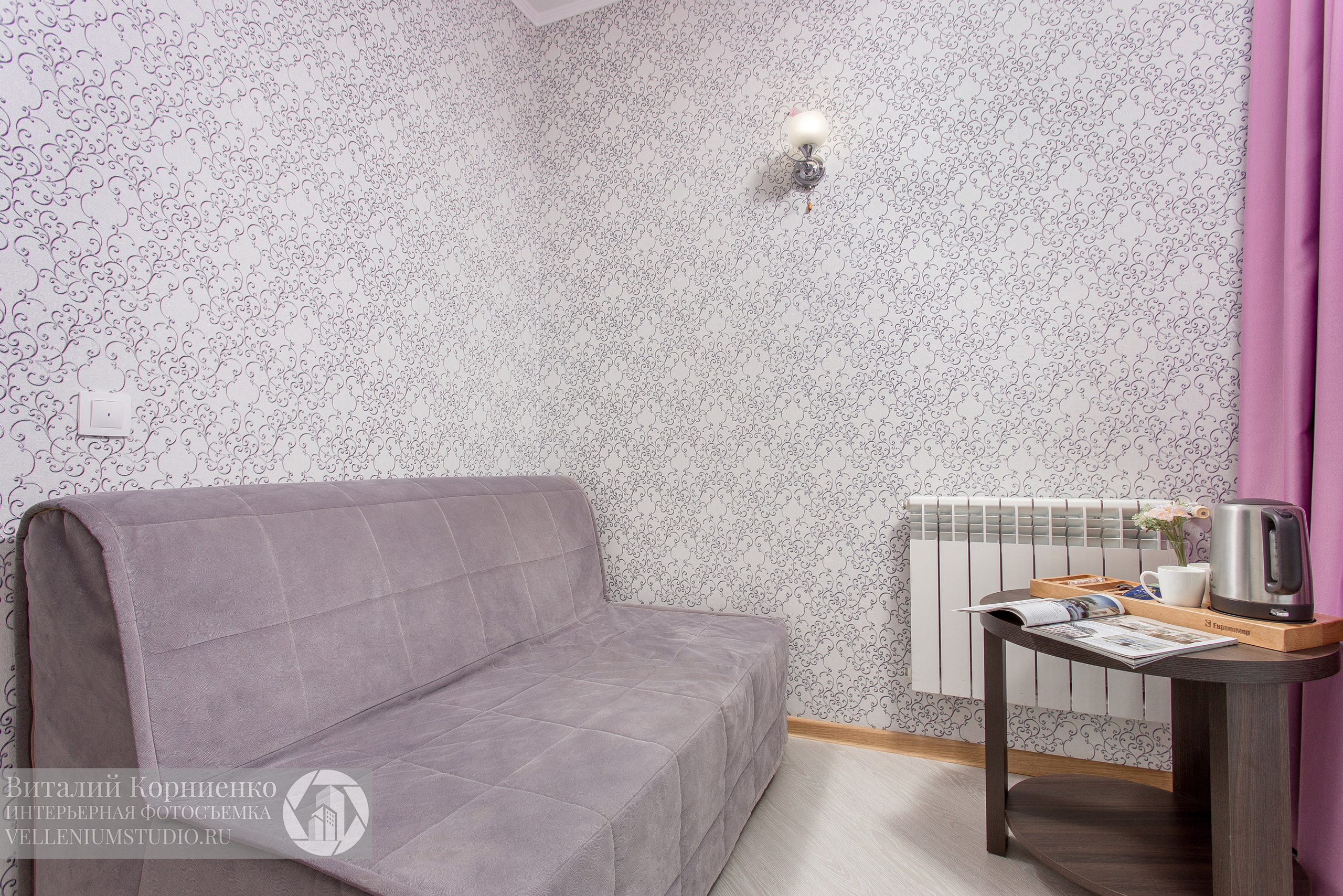 Фотосъемка отеля Бэлль. Интерьерный фотограф Краснодар: профессионально по доступным ценам