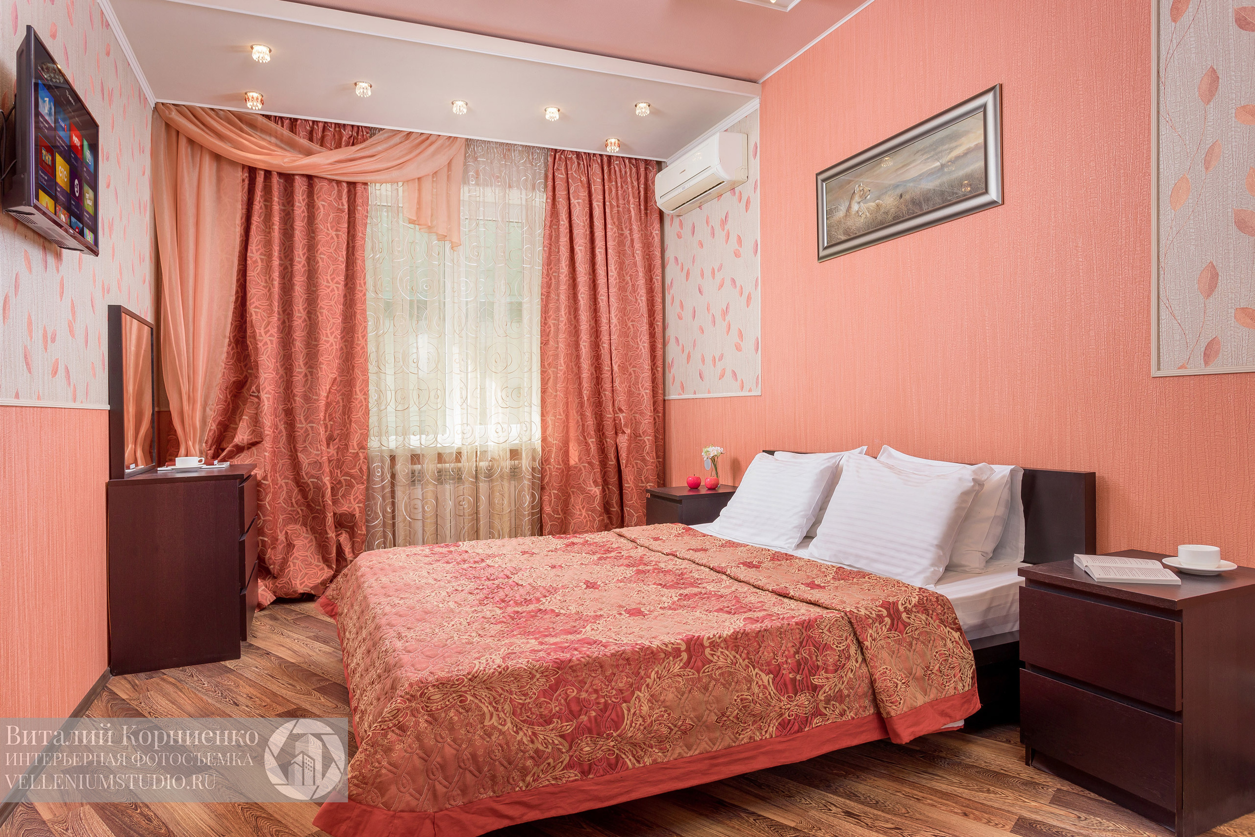 Фотосъемка отеля Бэлль. Интерьерный фотограф Краснодар: профессионально по доступным ценам