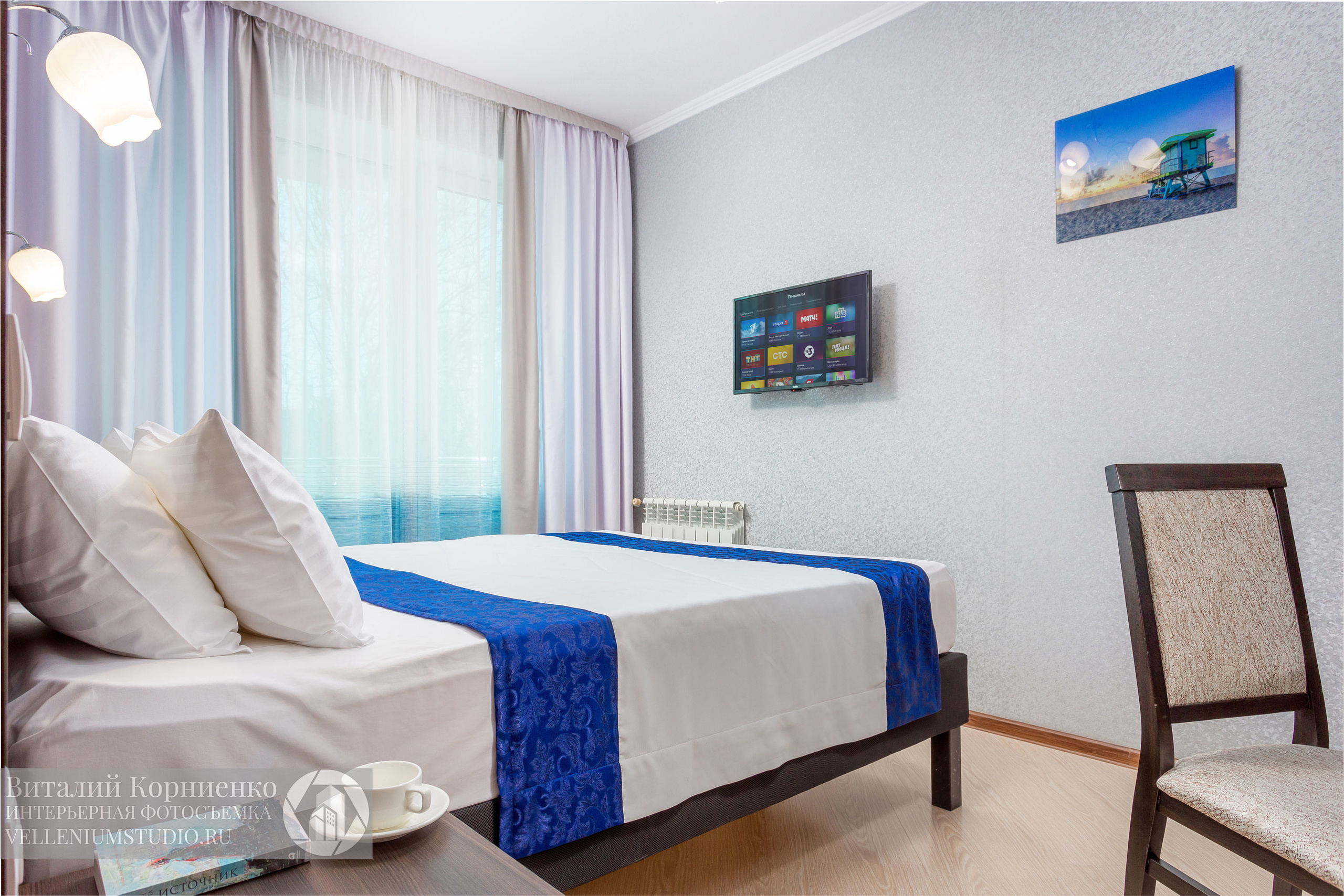 Фотосъемка отеля Бэлль. Интерьерный фотограф Краснодар: профессионально по доступным ценам