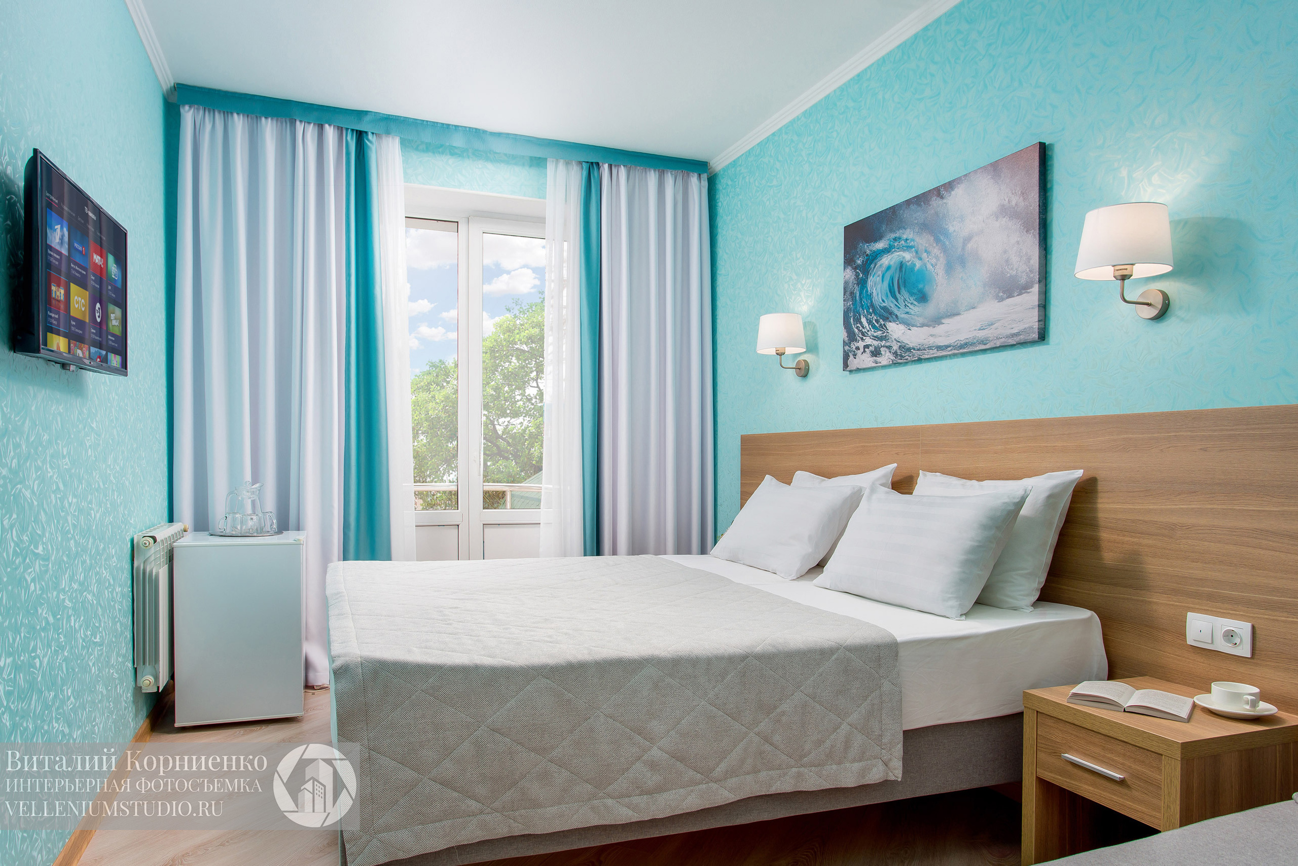 Фотосъемка отеля Бэлль. Интерьерный фотограф Краснодар: профессионально по доступным ценам