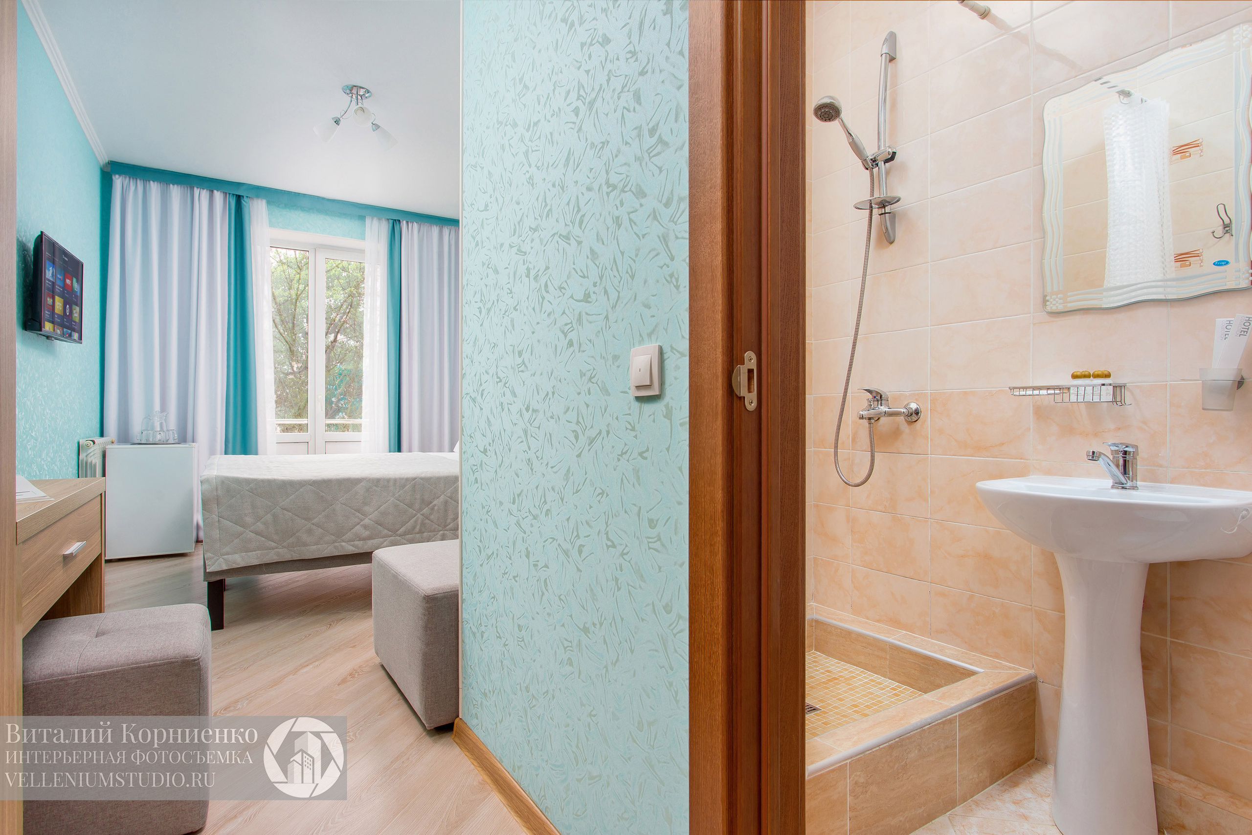 Фотосъемка отеля Бэлль. Интерьерный фотограф Краснодар: профессионально по доступным ценам