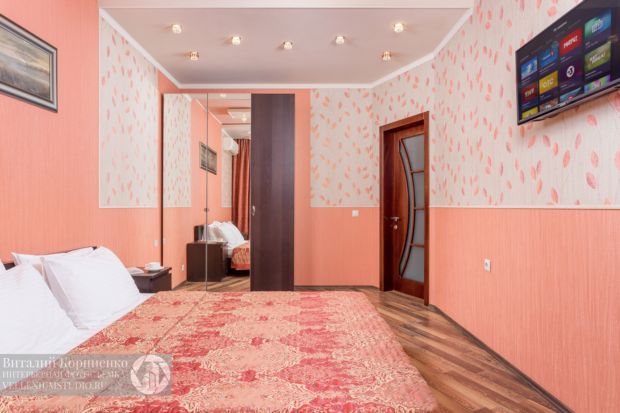 Фотосъемка отеля Бэлль. Интерьерный фотограф Краснодар: профессионально по доступным ценам