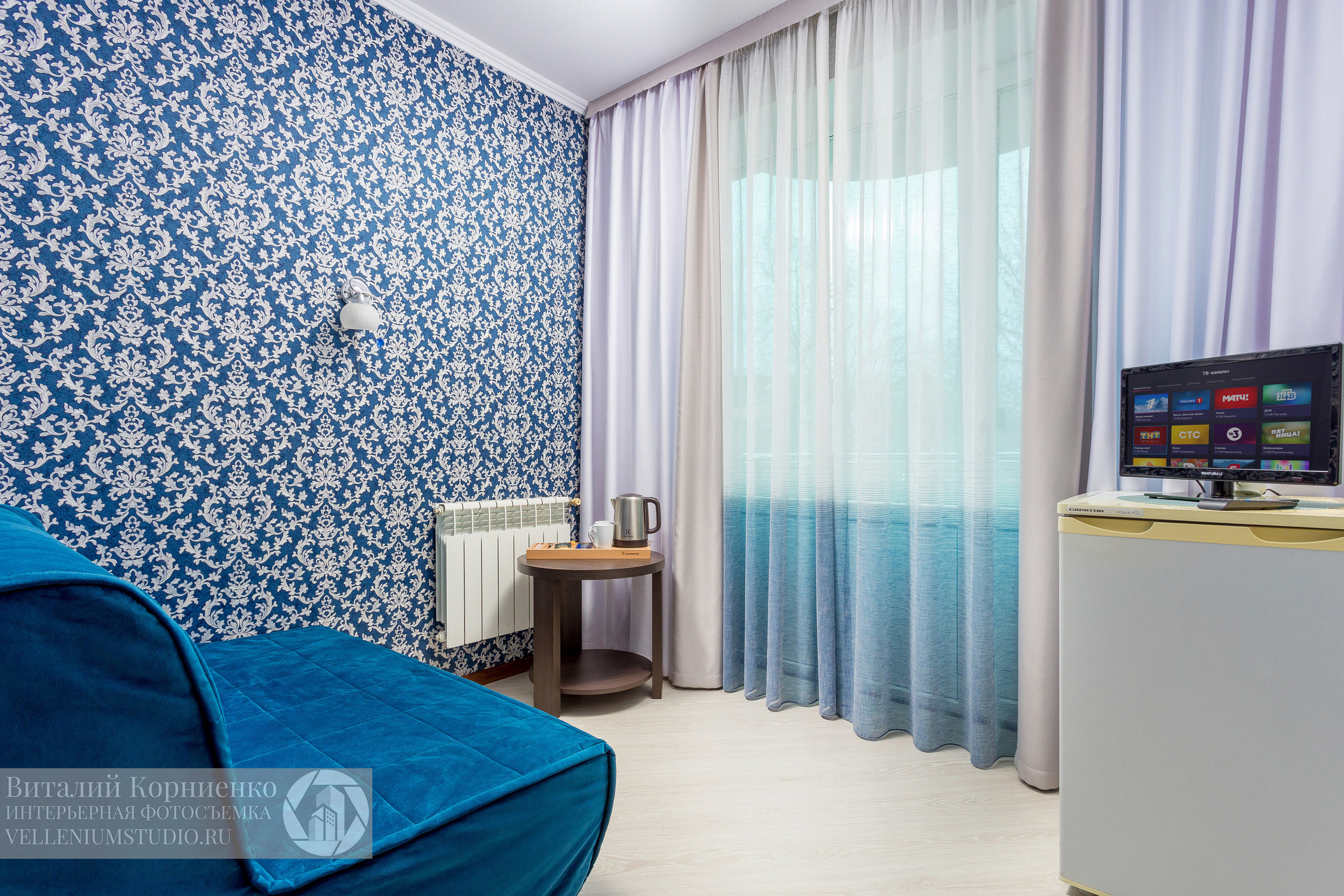 Фотосъемка отеля Бэлль. Интерьерный фотограф Краснодар: профессионально по доступным ценам