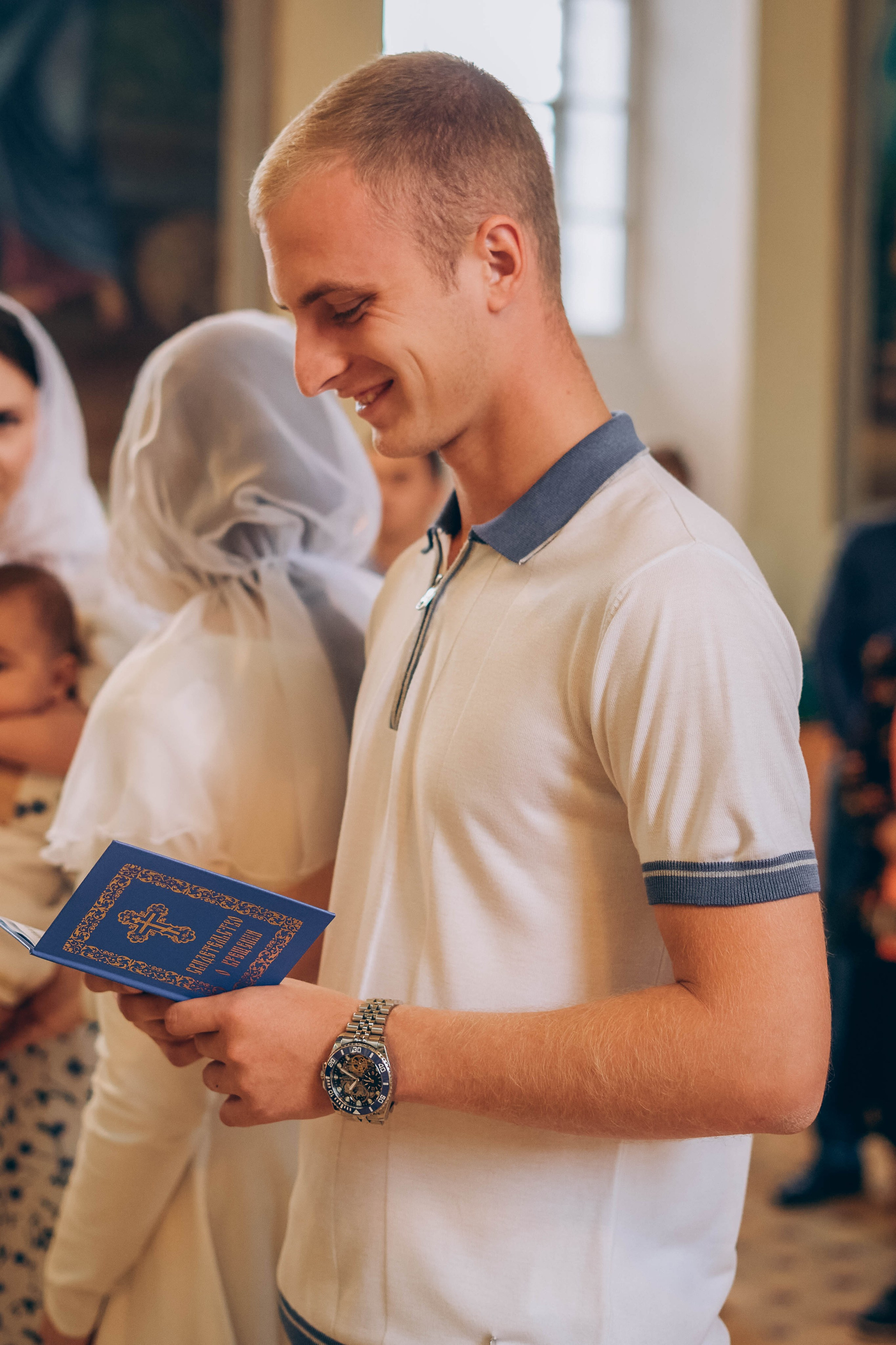 Таинство крещения Мирона