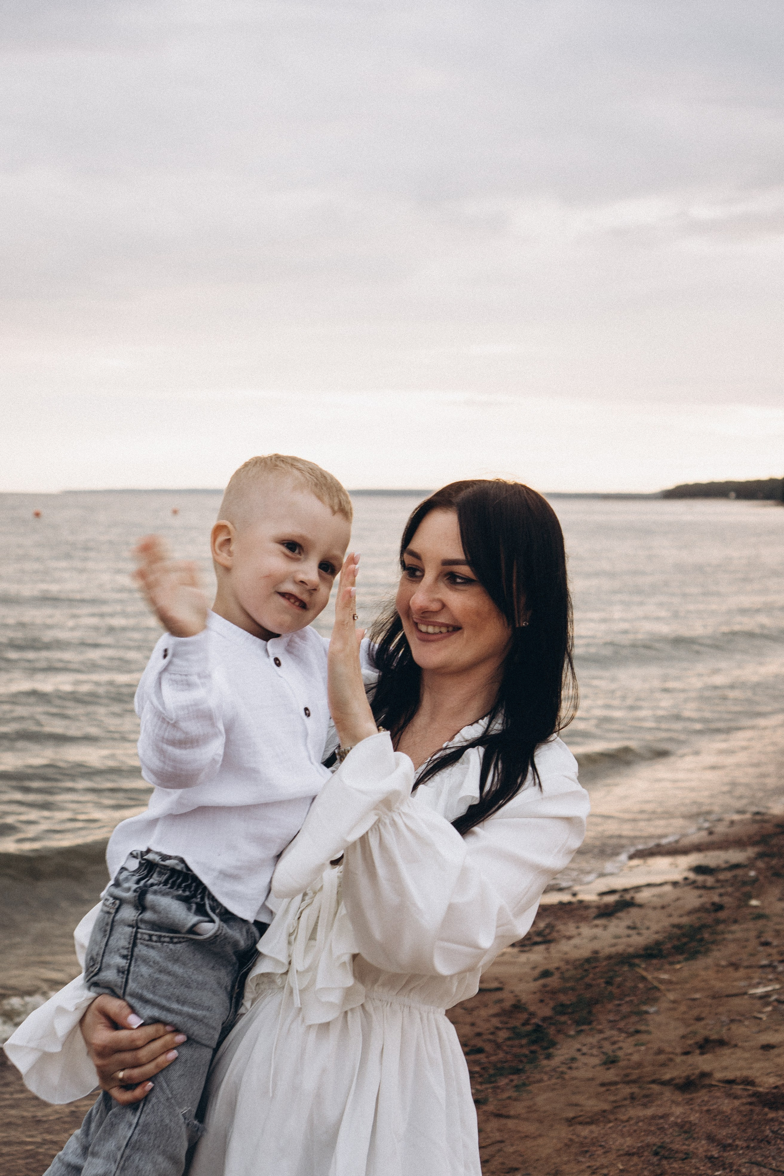 Семейная история на берегу залива. Профессиональный фотограф, Санкт-Петербург — Виктория Богомолова