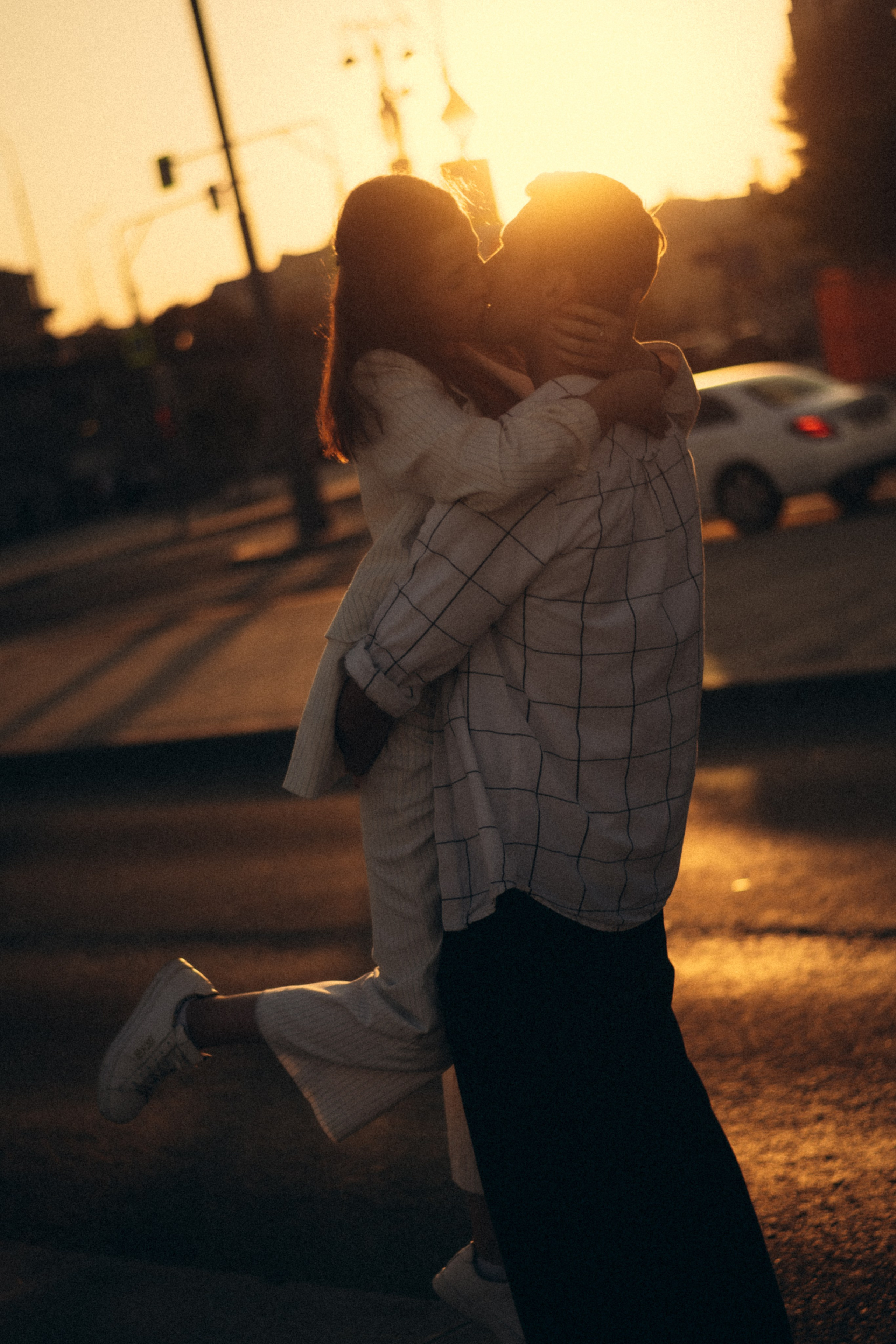 Любовь на набережной в Москве