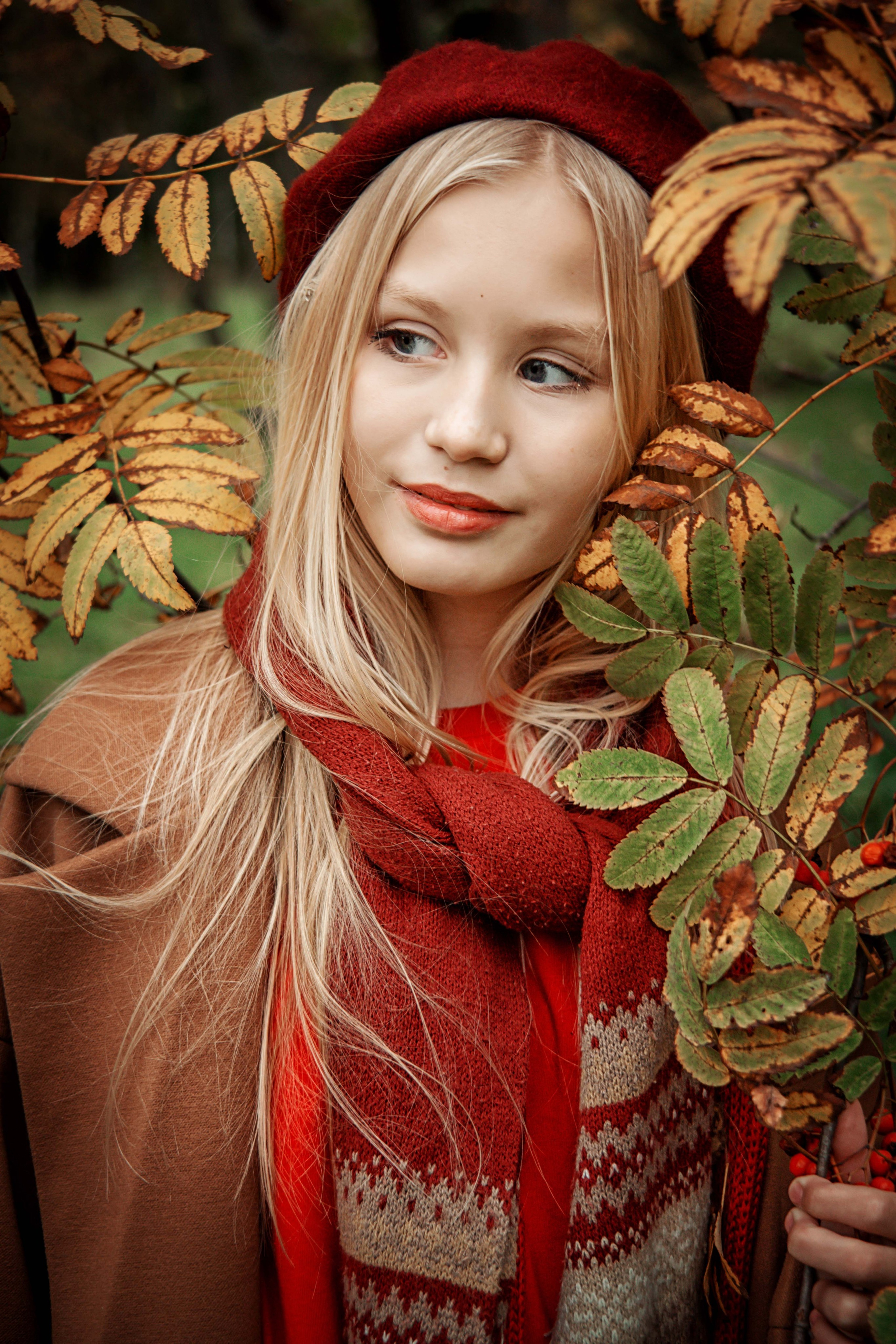 Осенняя прогулка Кати. Семейный и детский фотограф в Москве Ольга Кривенцова