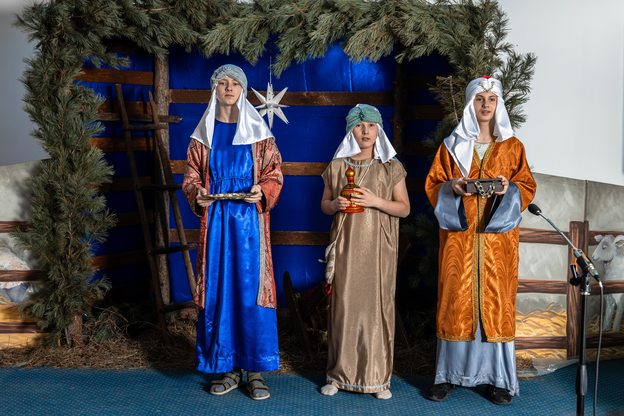 Рождество Воскресная школа 2025. Фотограф Таинств Крещение и Венчания г. Магадан Власова Ульяна