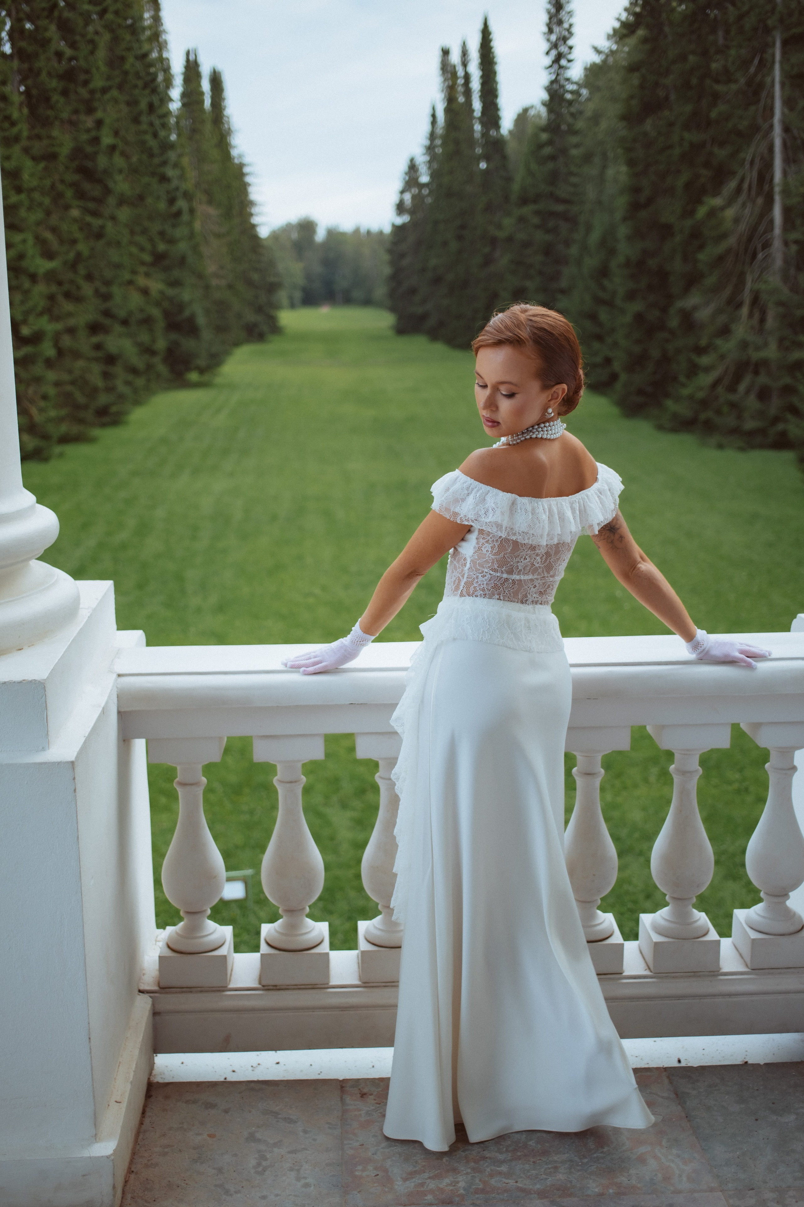 Фотосессия в парке летом Ораниенбаум