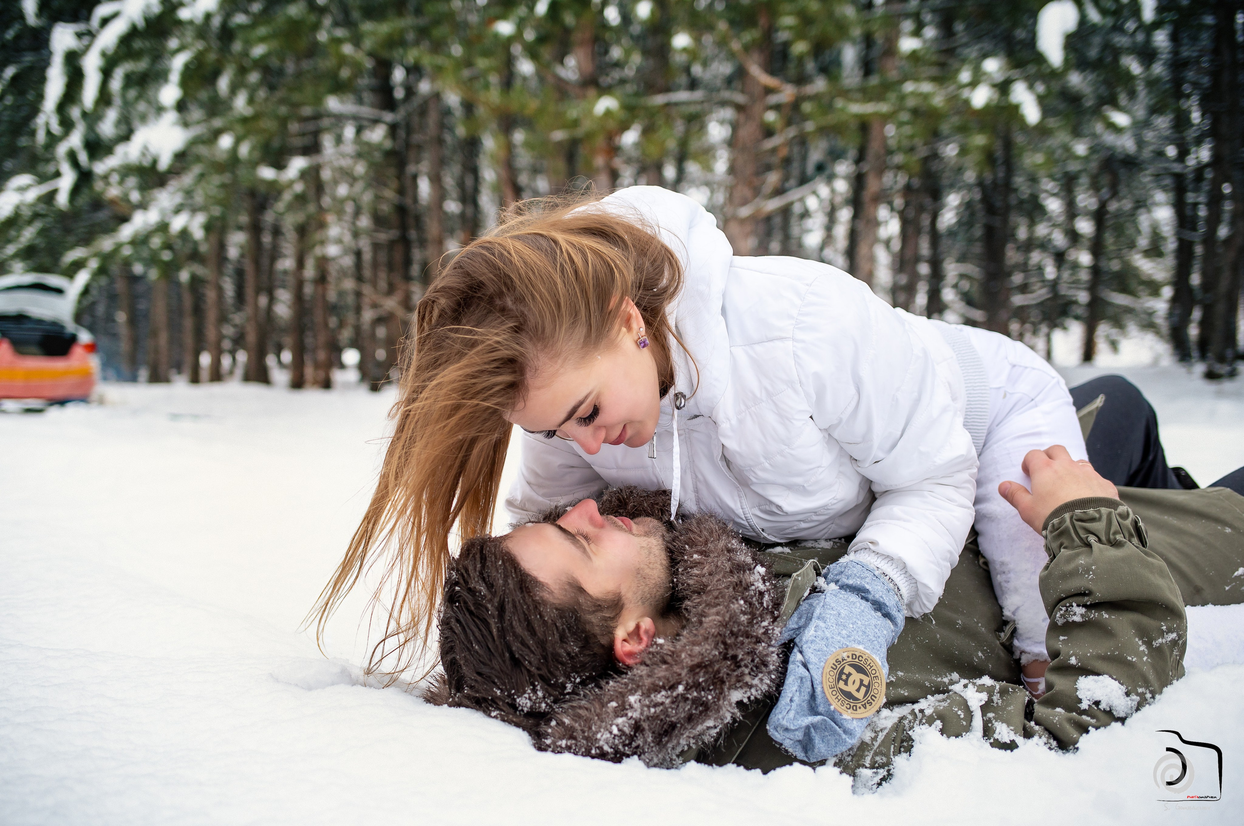 Зима.Снежки. Фотограф Сергей Горбачёв