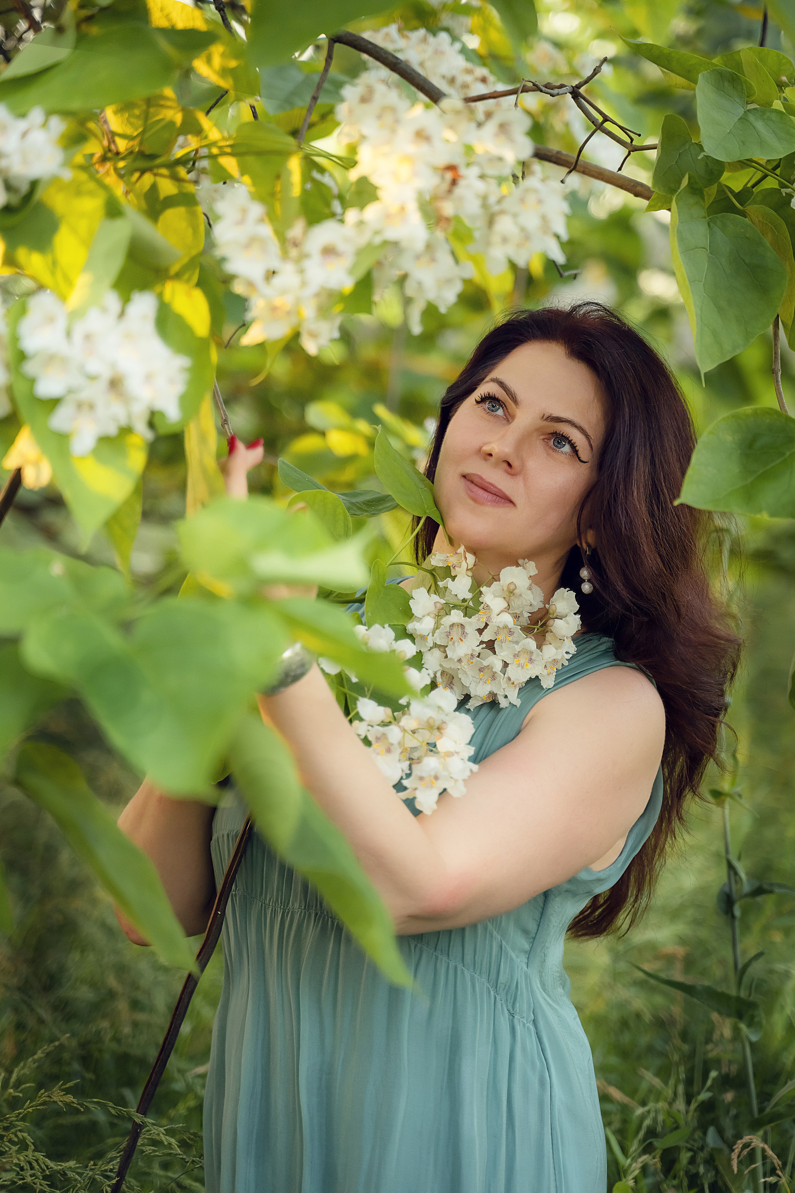 Смешанное цветение и зелень. Главная