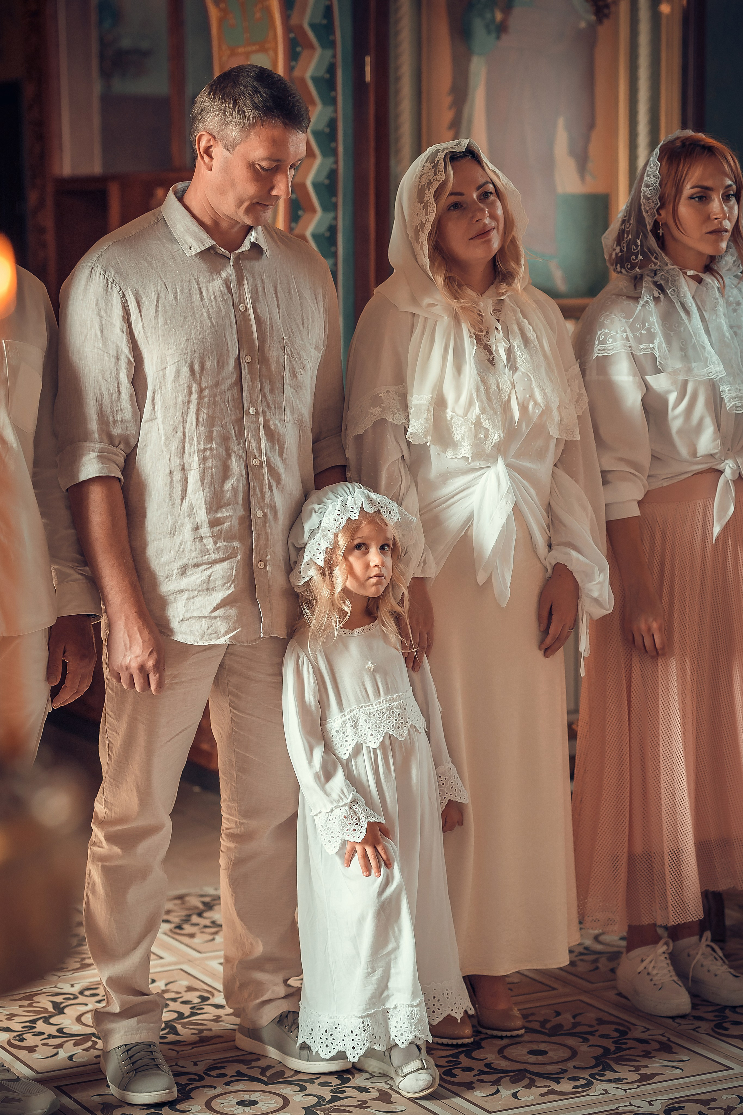 Крещение Даны. Фотограф на Крещение и Венчание в Красноярске Рамазанова Юлия