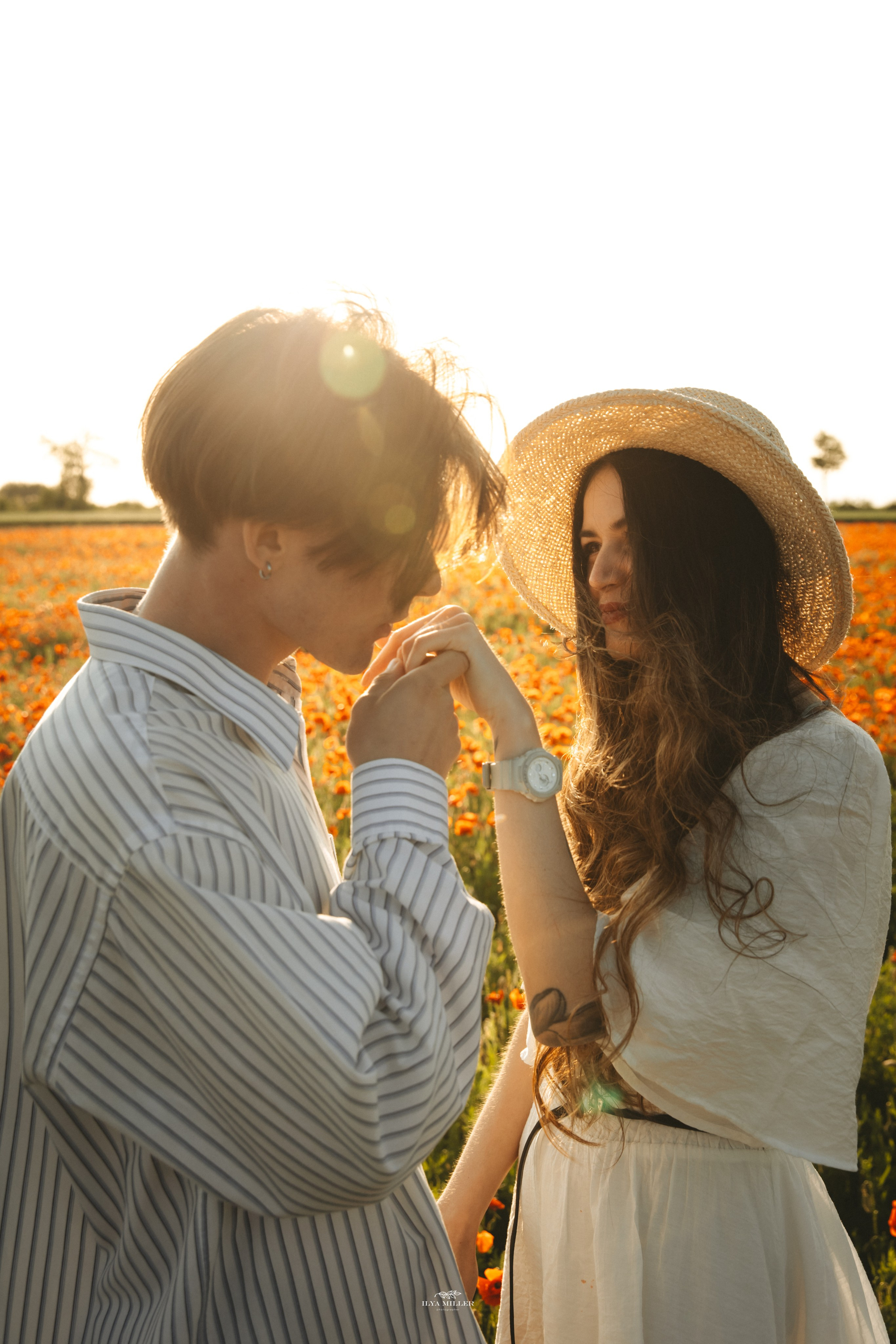 Дина и Влад / Маковые поля. Фотограф Калининград Илья Миллер